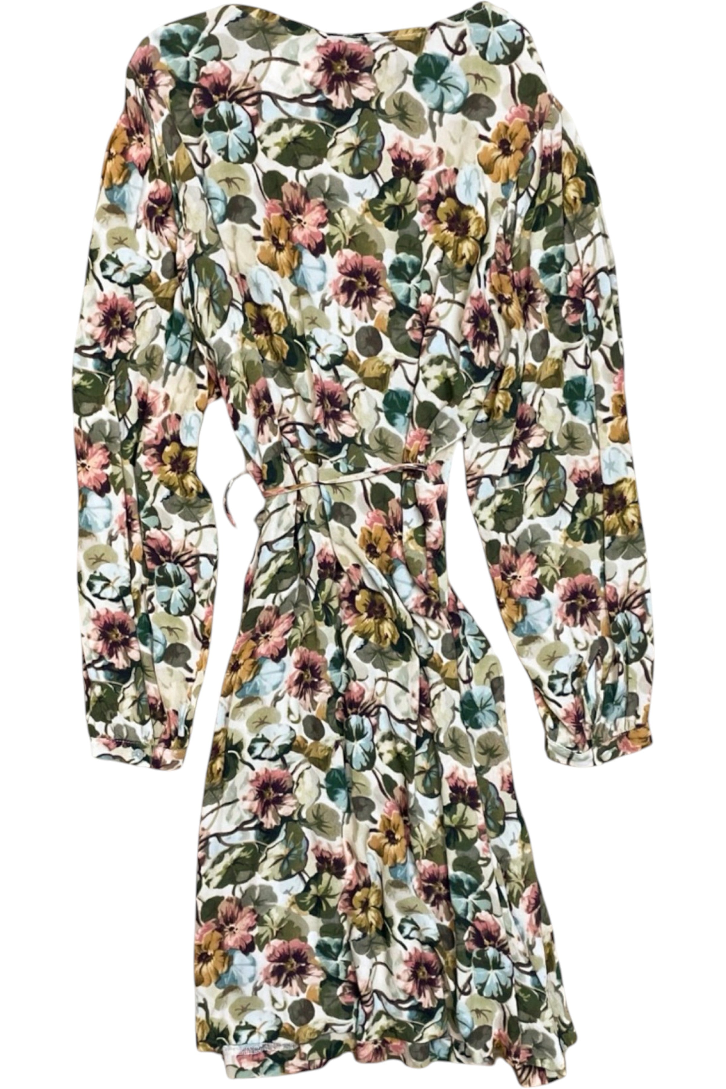 Ottod'Ame - Floral Wrap Mini Dress