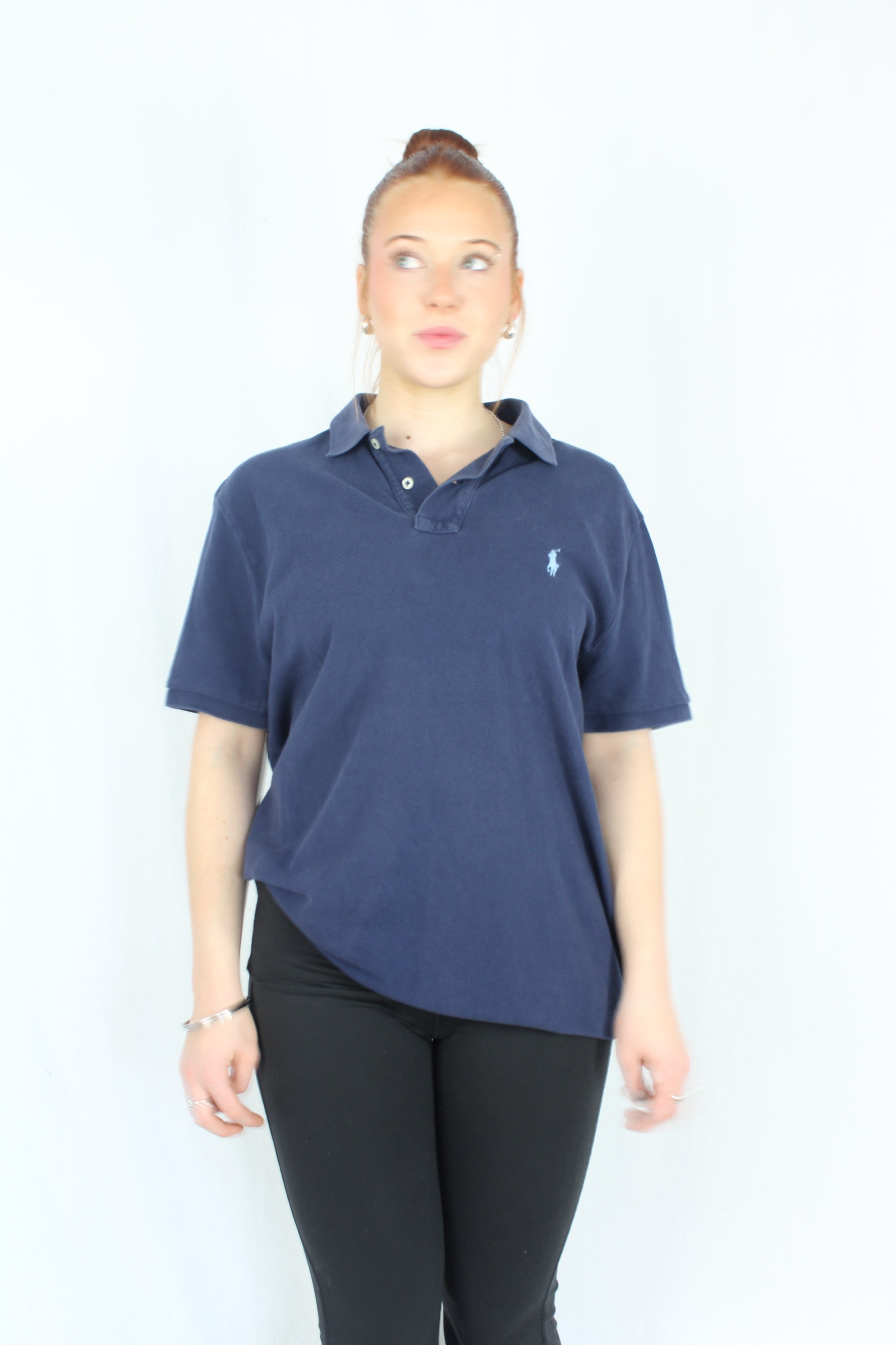 Ralph Lauren - Navy Polo Top