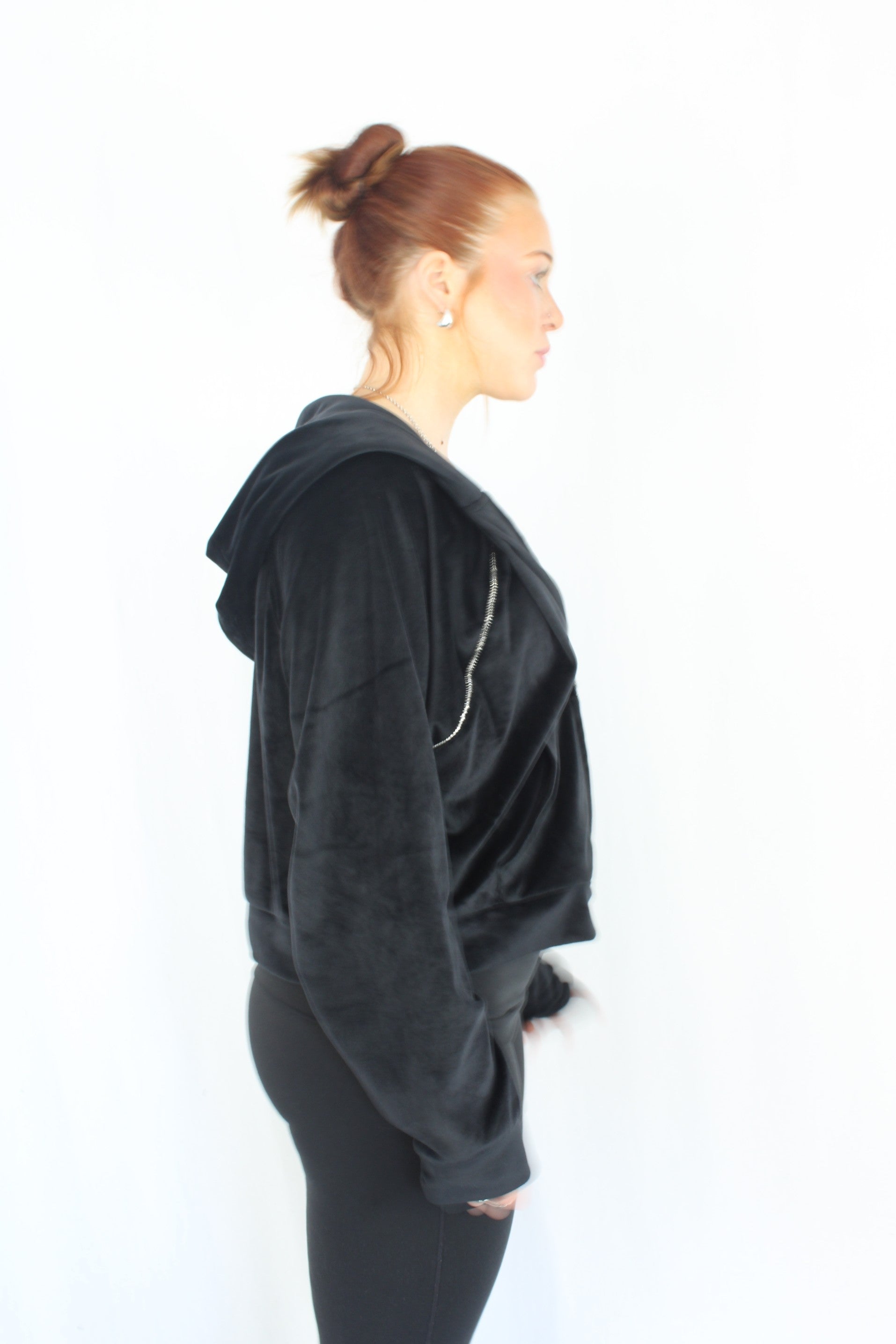 Victoria's Secret - Velour Diamante Hoodie