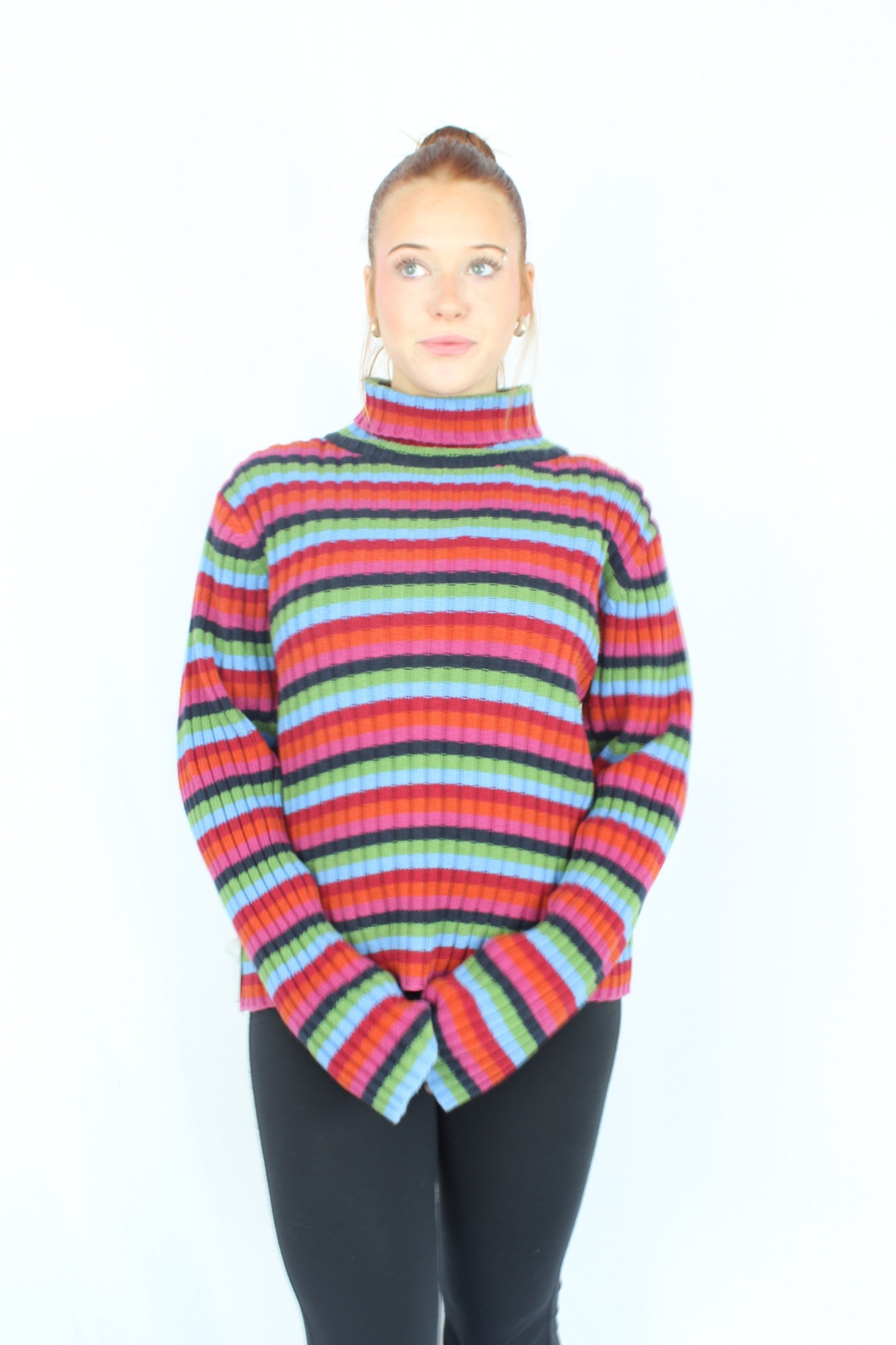 Just Jeans - Vintage Striped Turtleneck