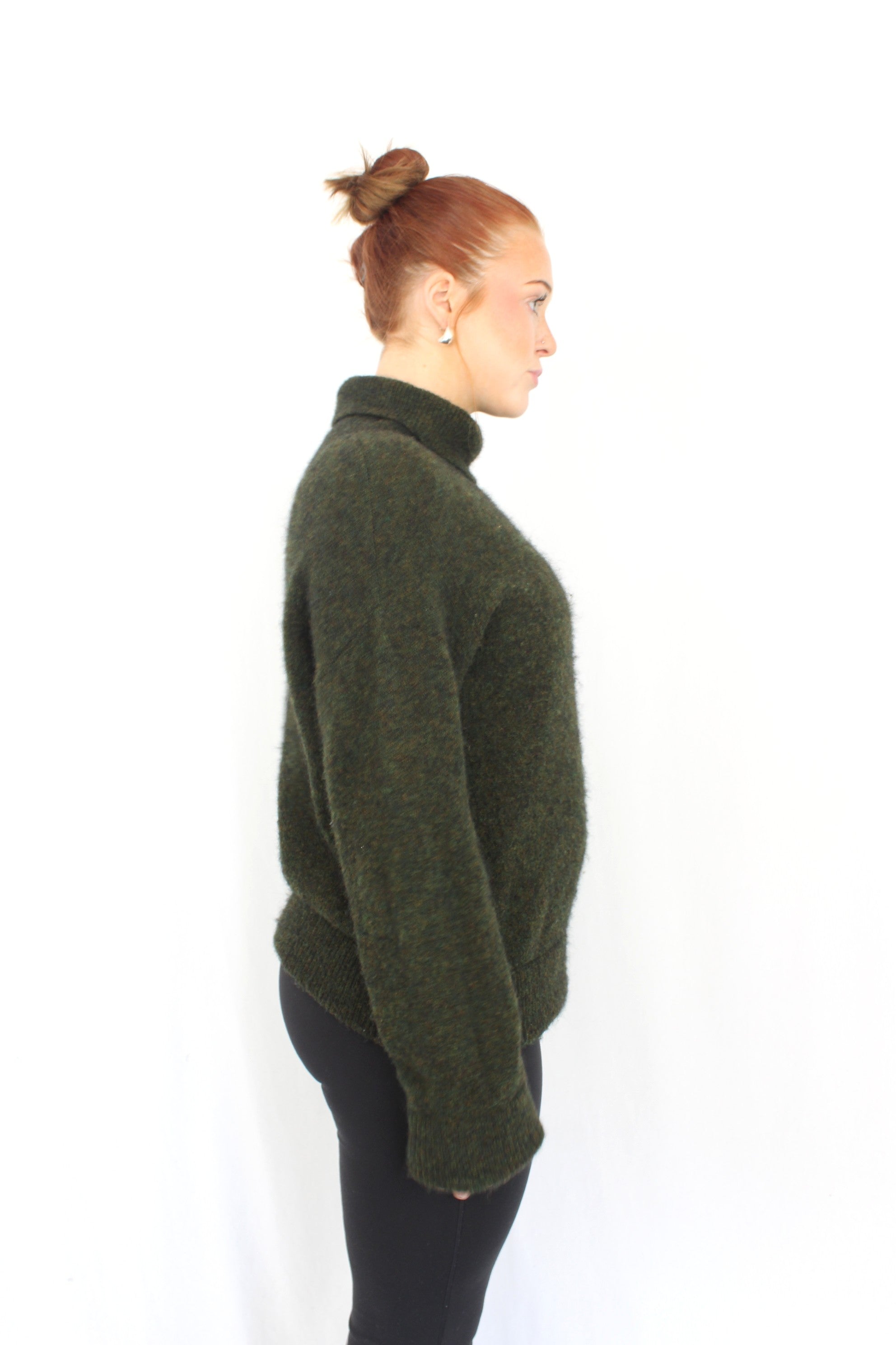 Ruby - Green Otto Turtleneck