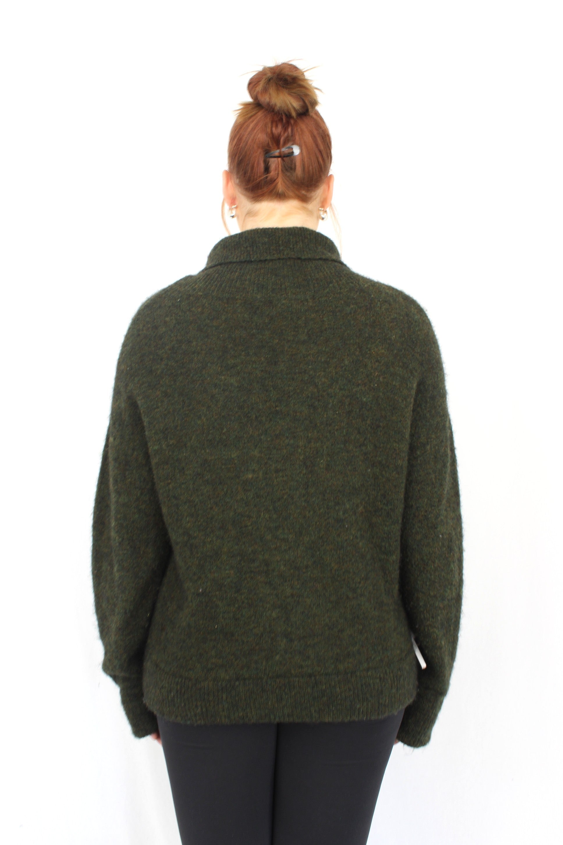 Ruby - Green Otto Turtleneck