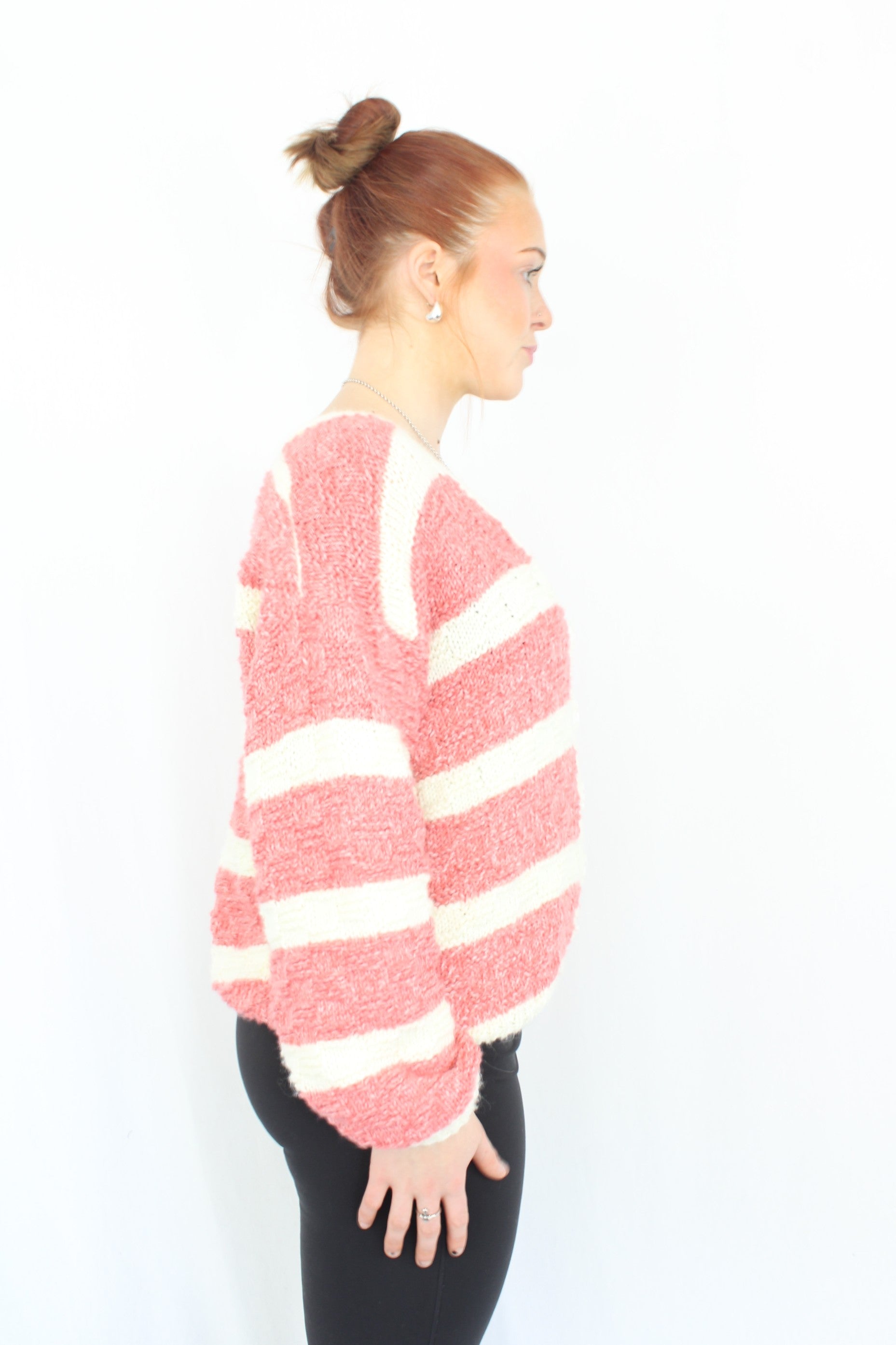 Handmade Striped Cardigan