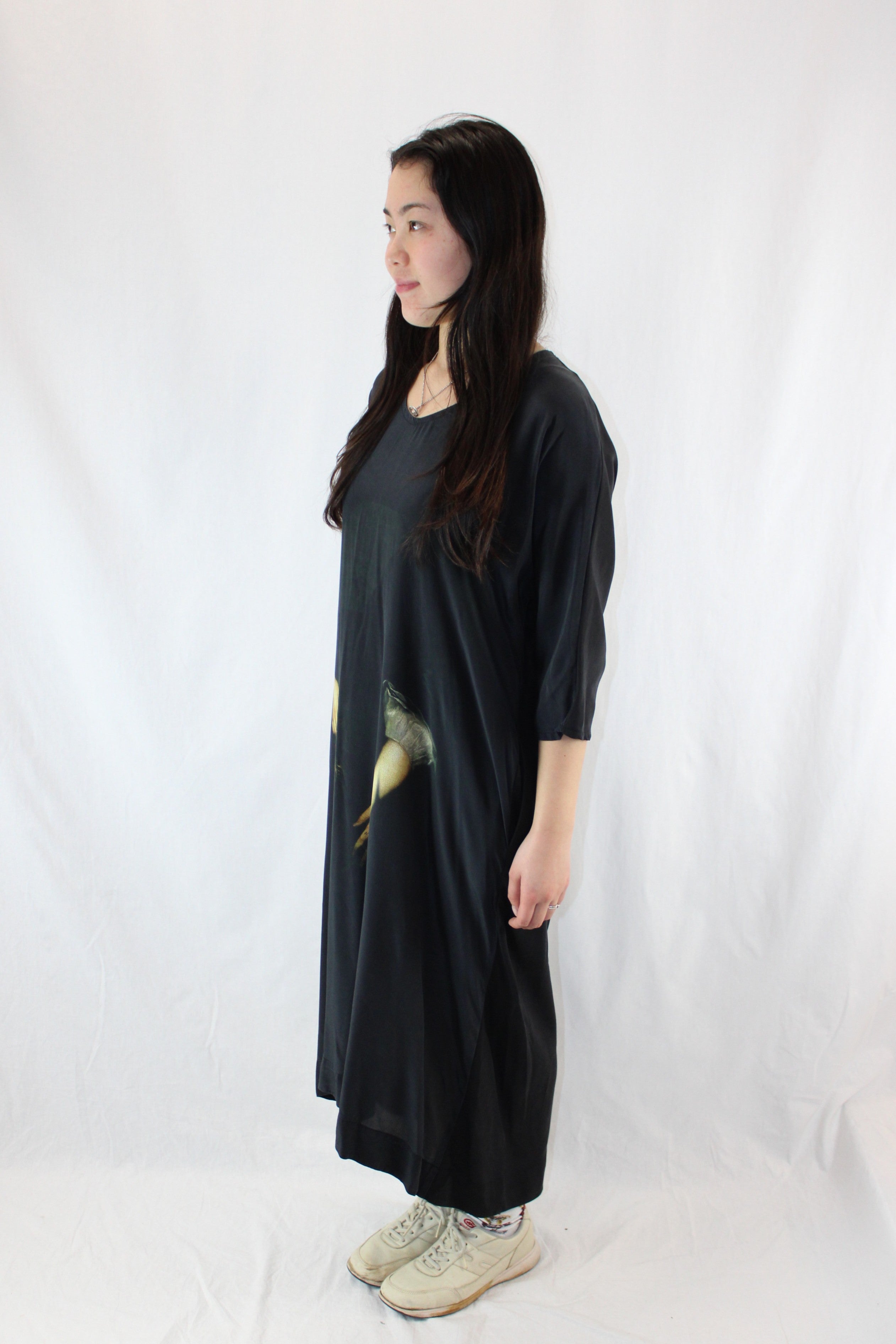 Nom*D - Silk Hands Print Dress