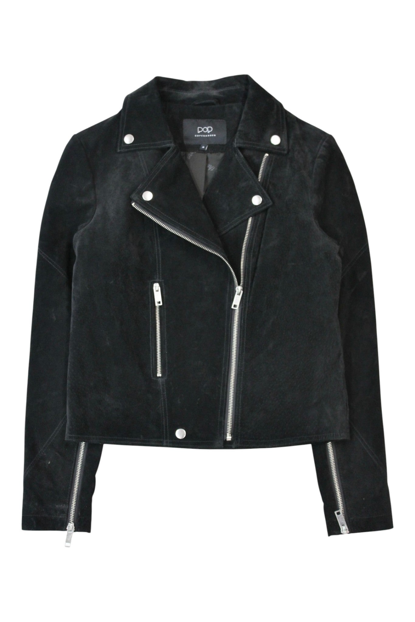 Pop Copenhagen - Suede Moto Jacket