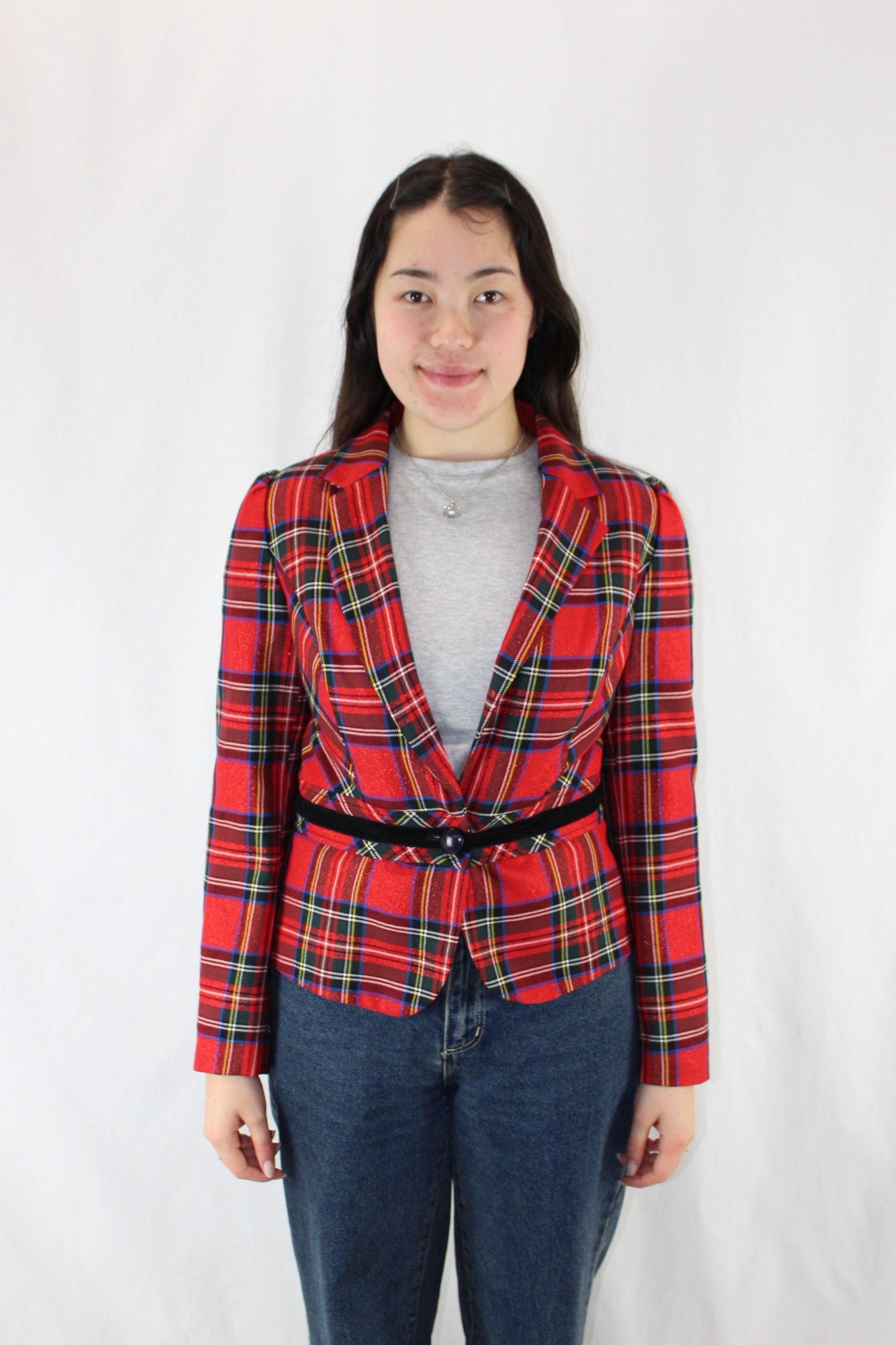 Ada Collection - Plaid Jacket