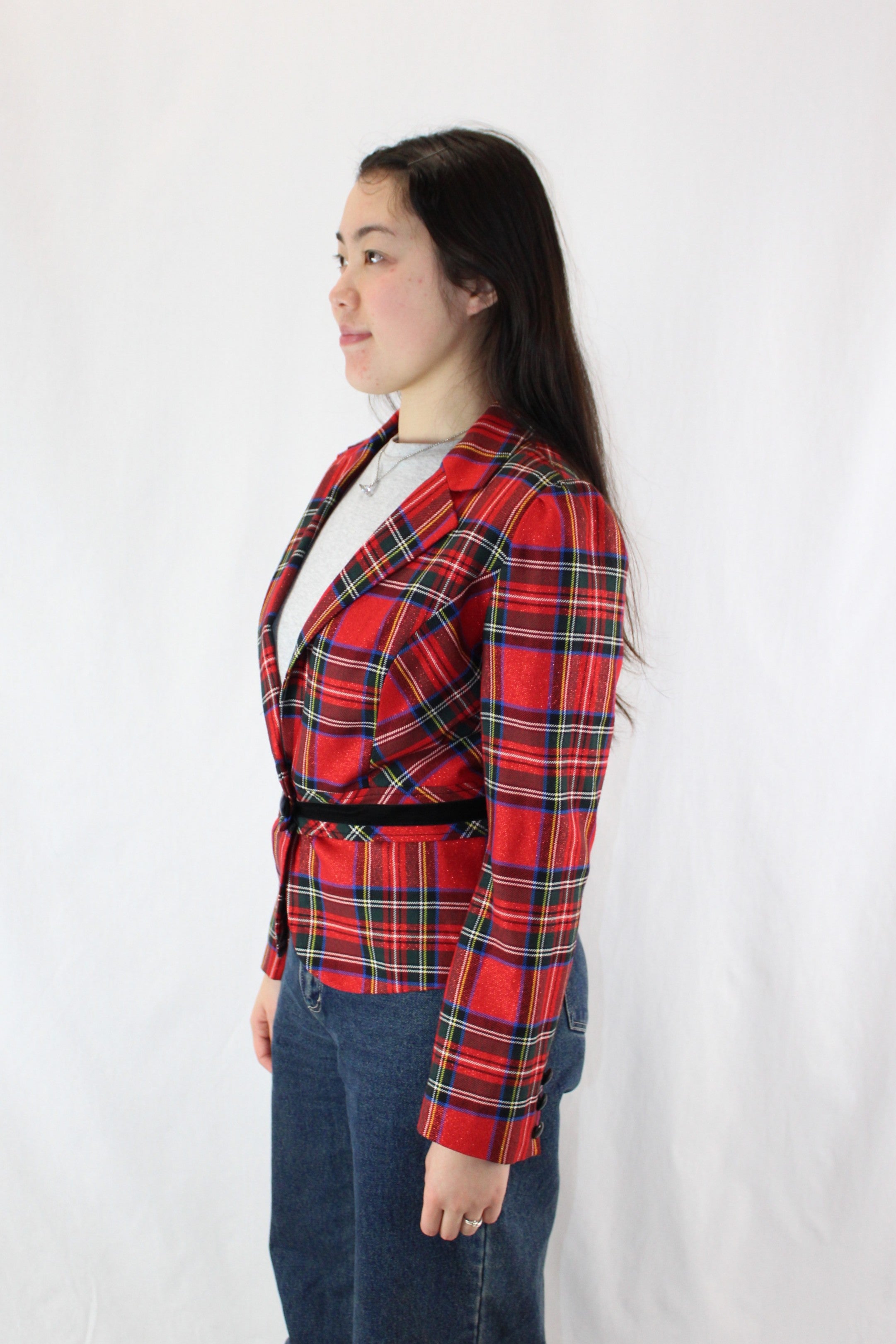 Ada Collection - Plaid Jacket