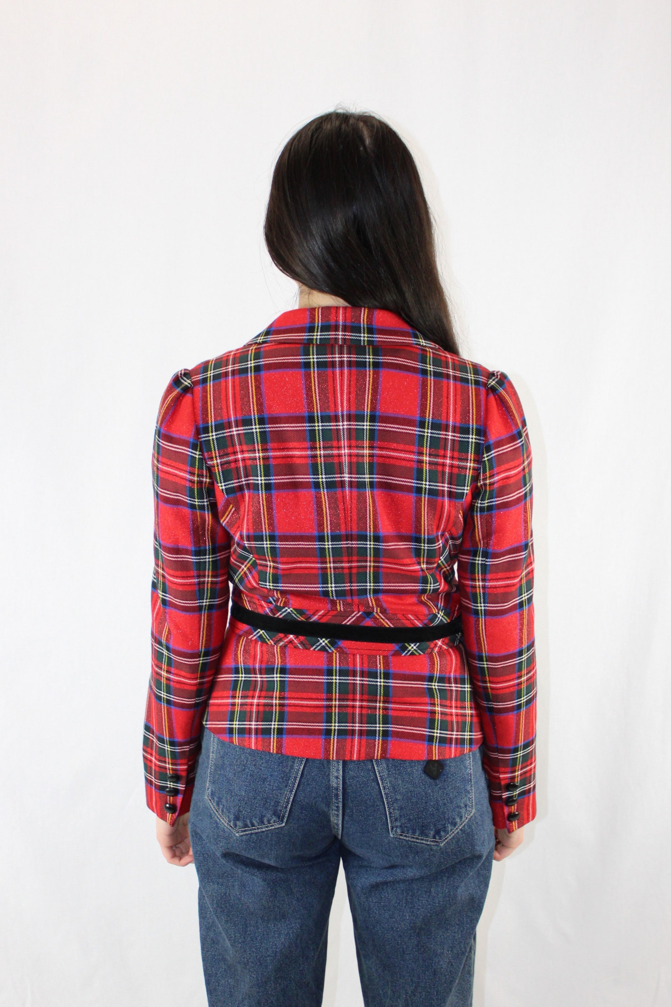 Ada Collection - Plaid Jacket