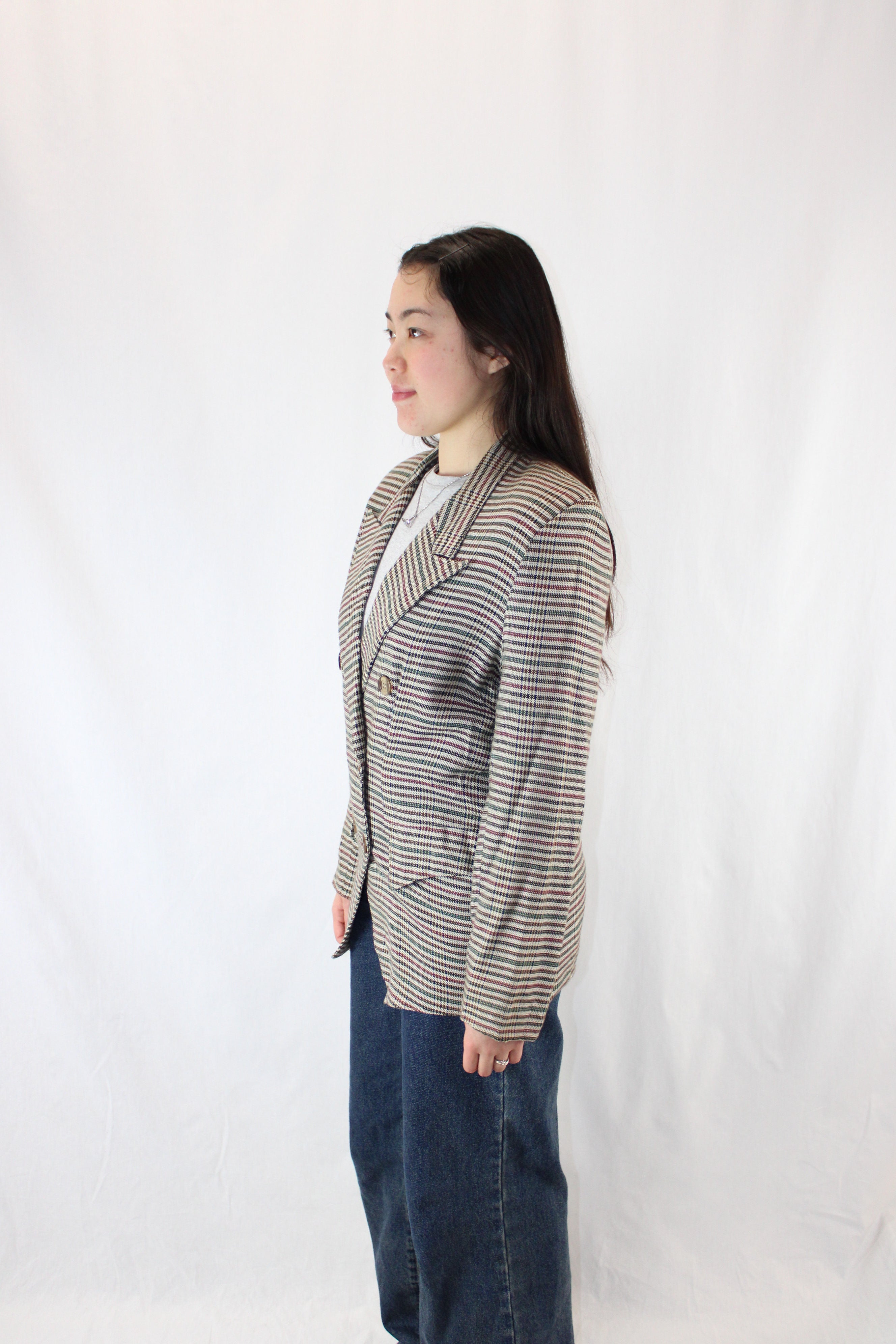 Adele Palmer - Plaid Blazer