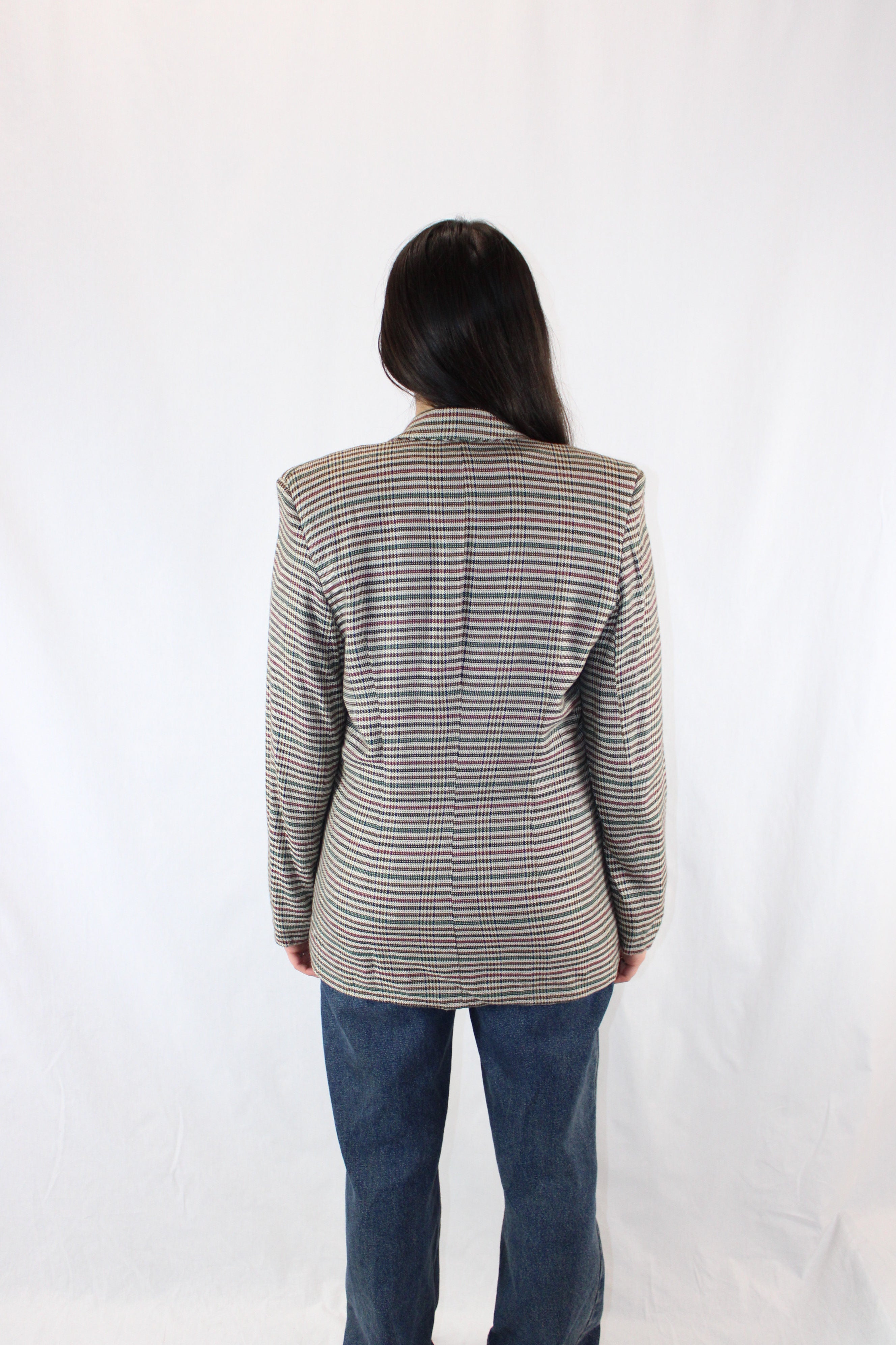 Adele Palmer - Plaid Blazer