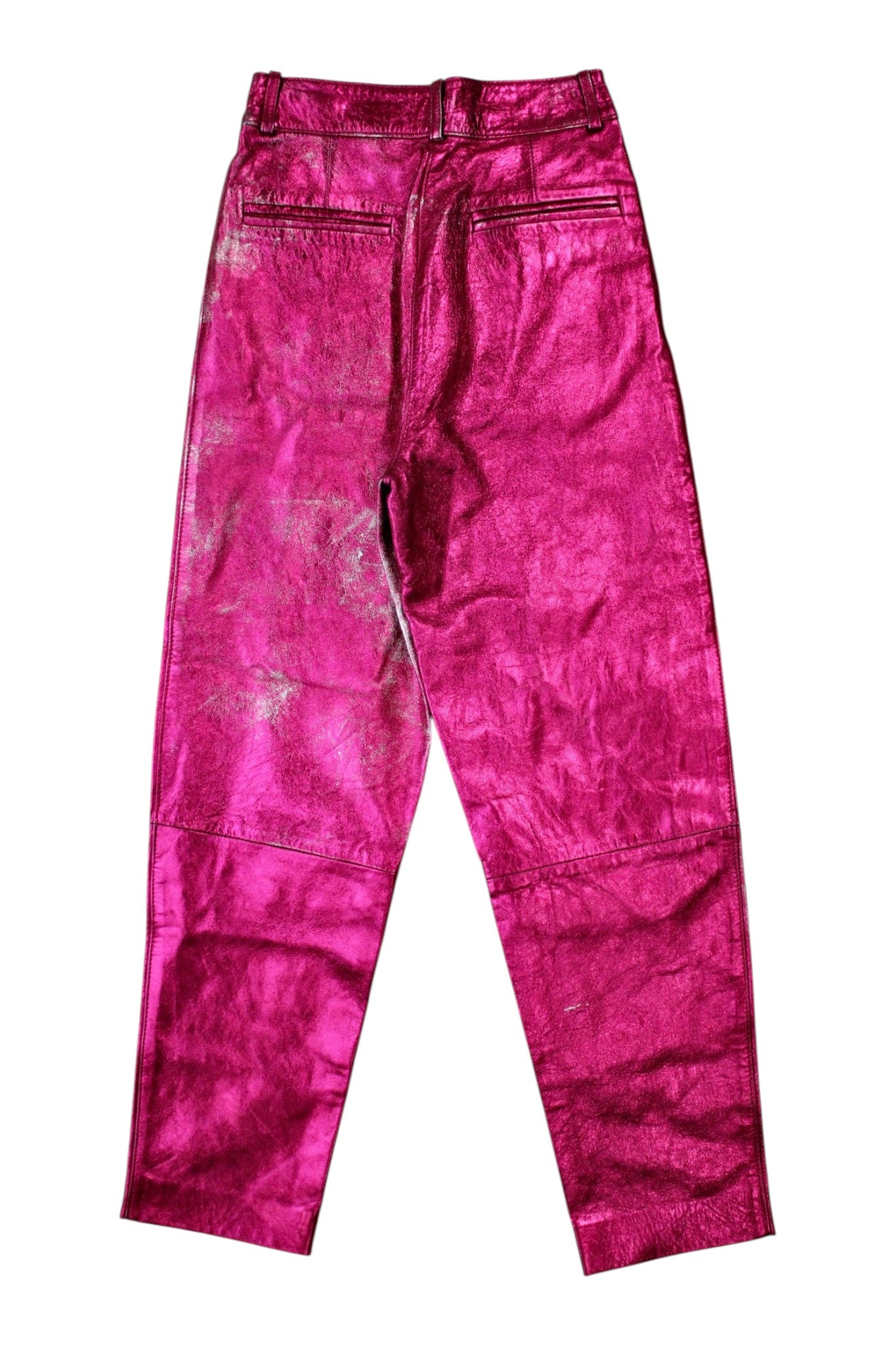 Collini - Metallic Leather Pant