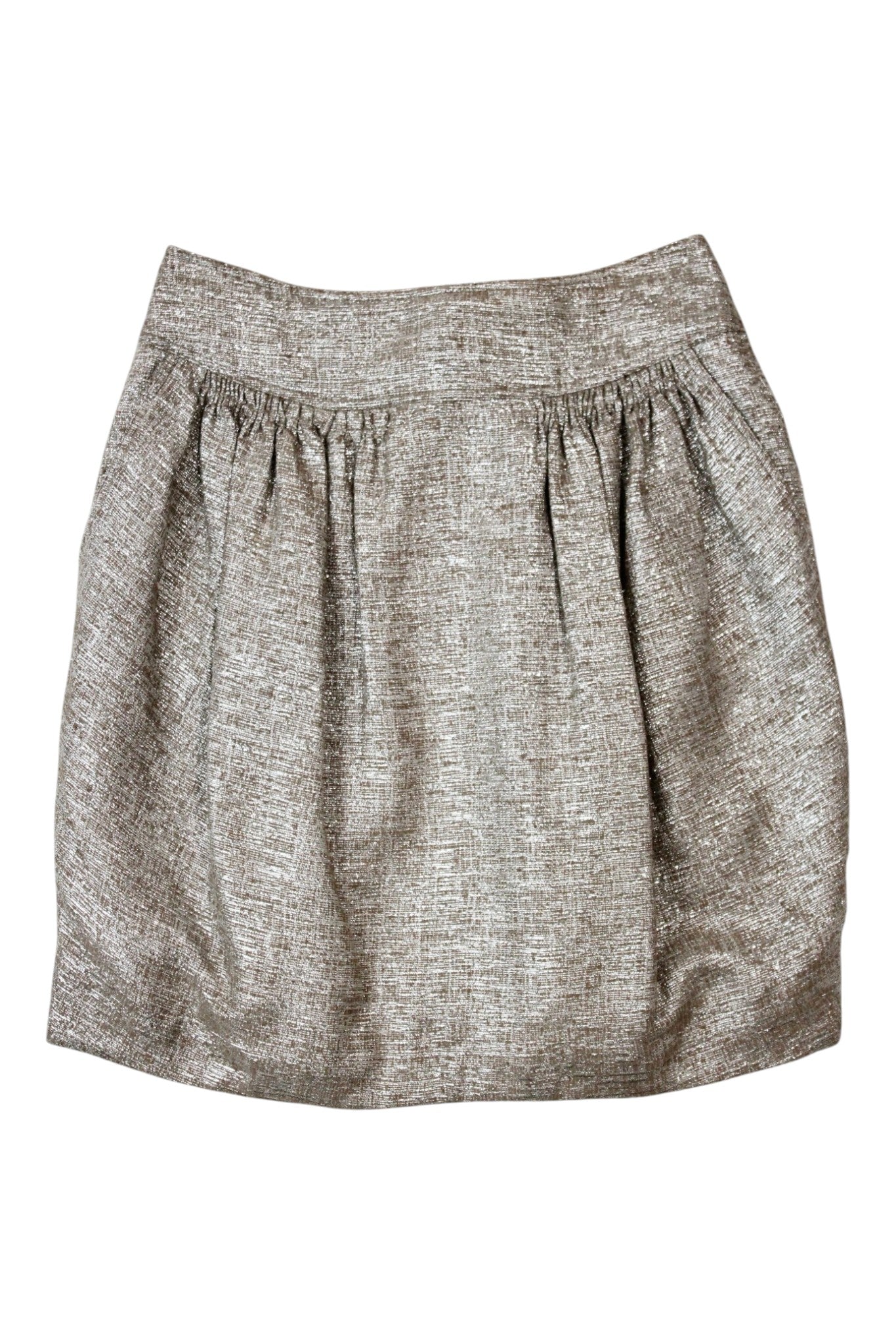 Marni - Metallic Woven Skirt