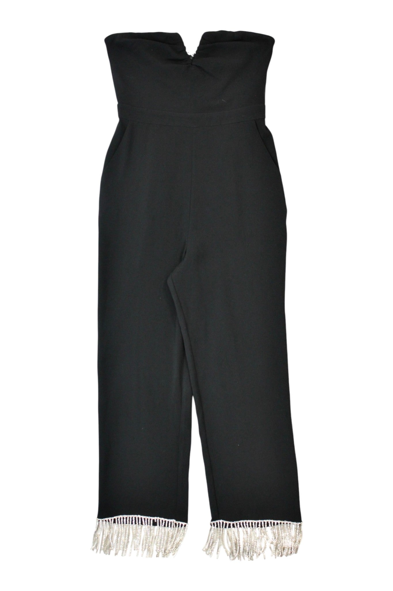 NBD - Rhinstone Fringe Jumpsuit