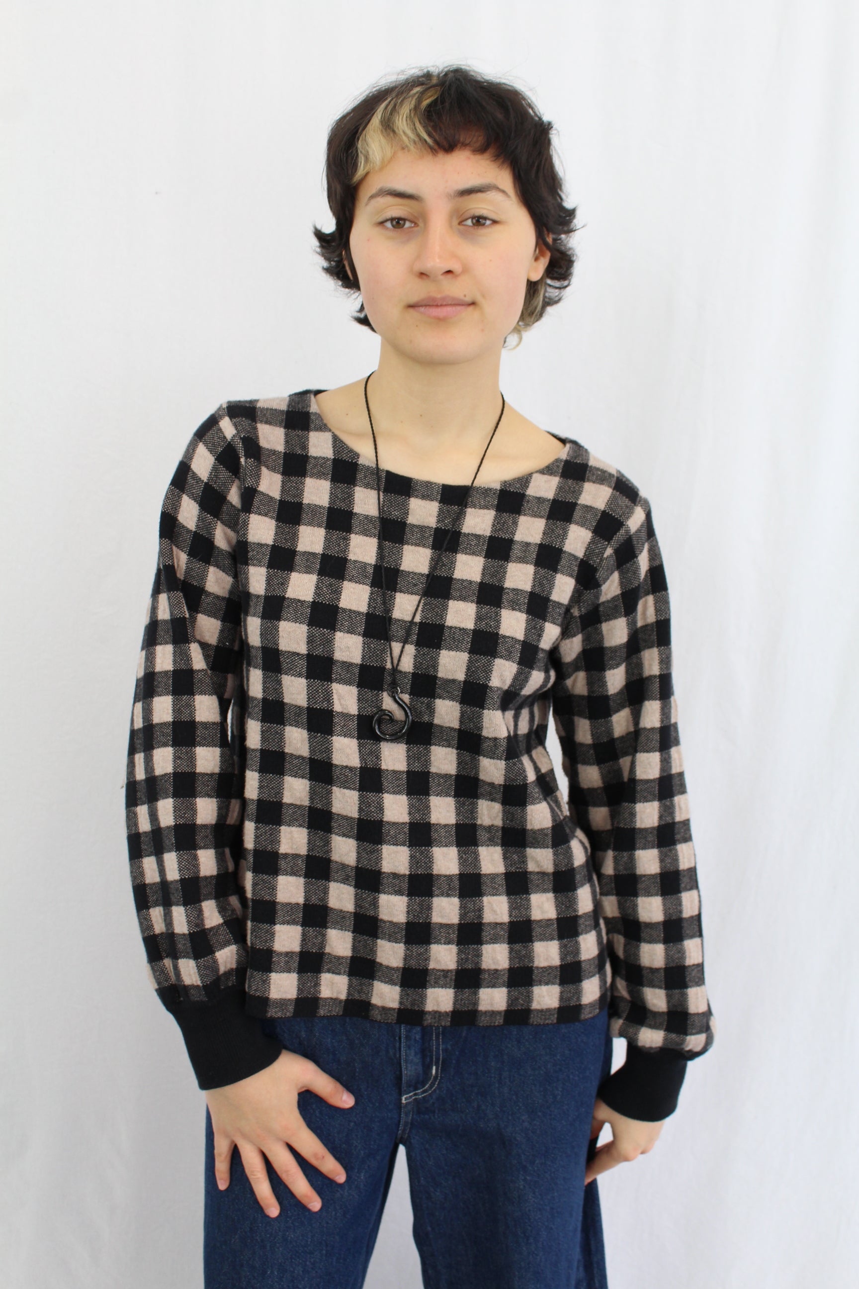 Elk - Gingham Jumper