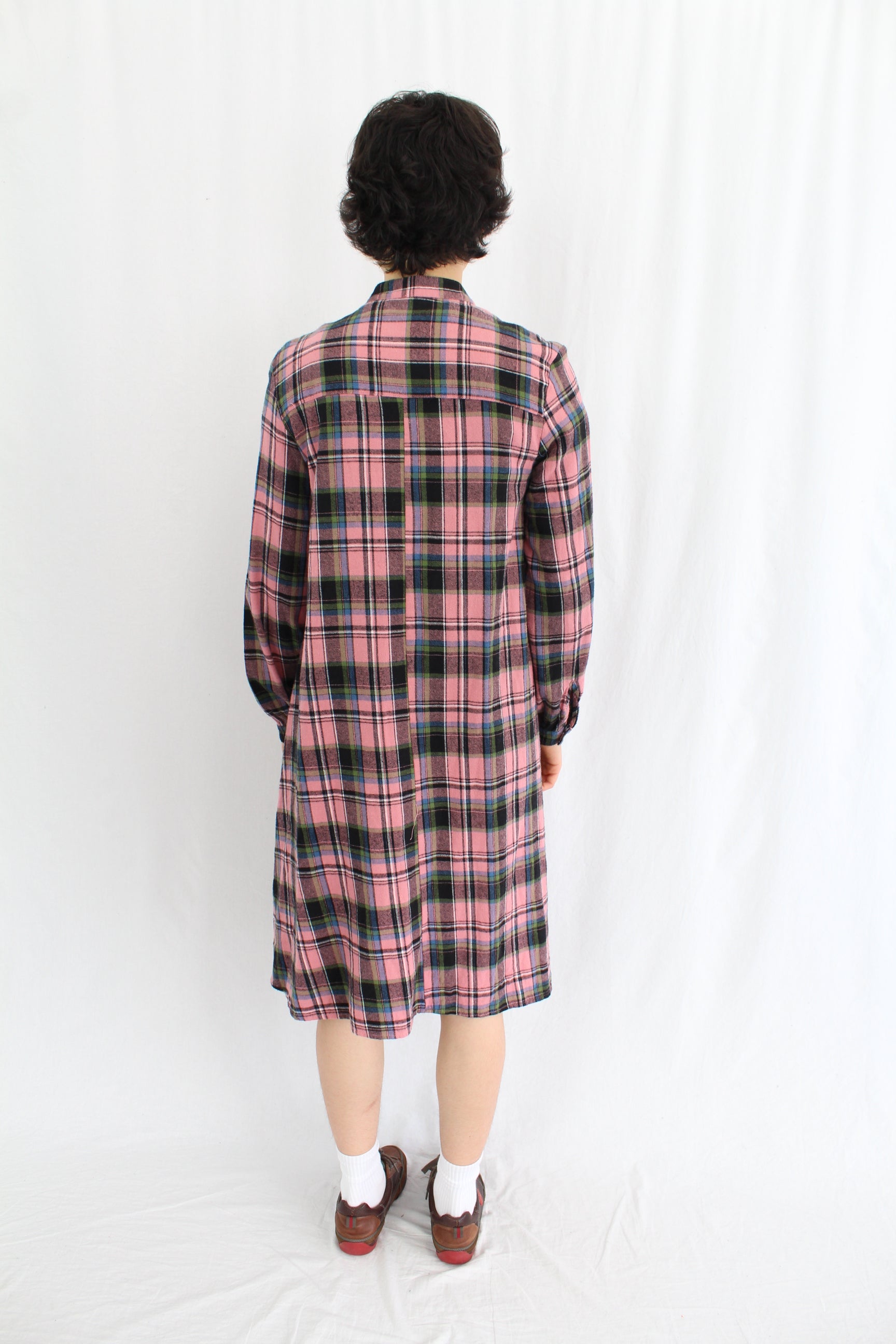 Lollys Laundry - Flannel Midi Dress