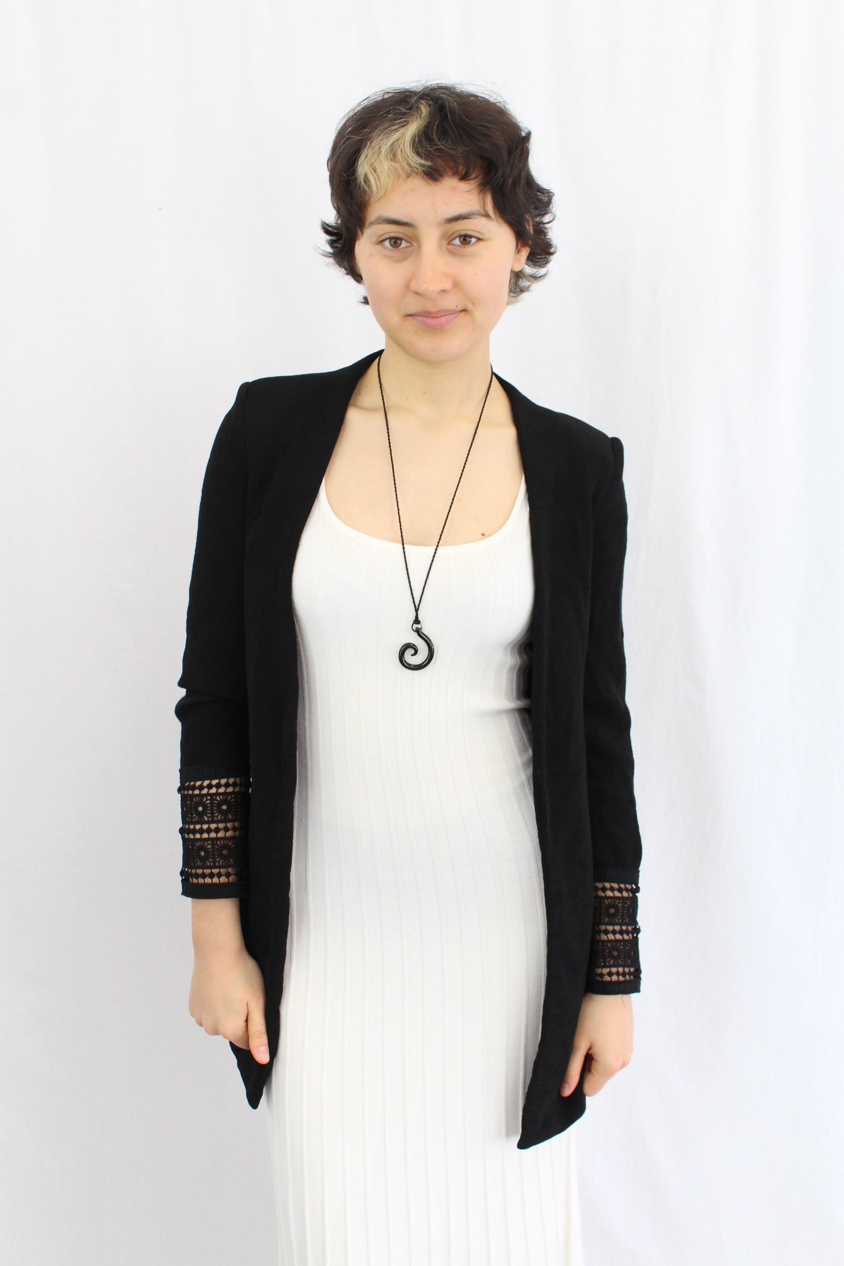 Winona - Lace Cuff Blazer