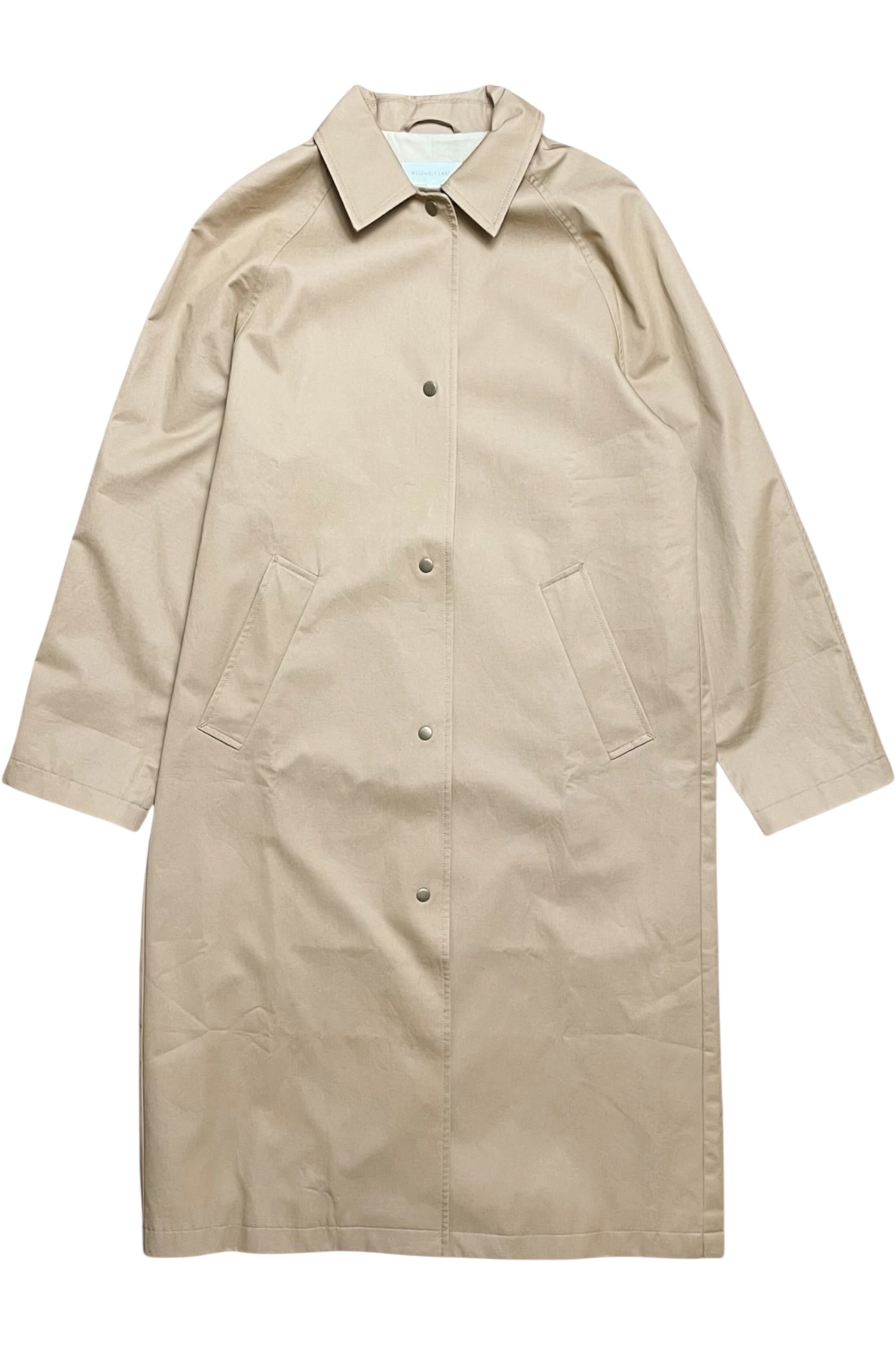 Assembly Label - Cotton Full Length Coat