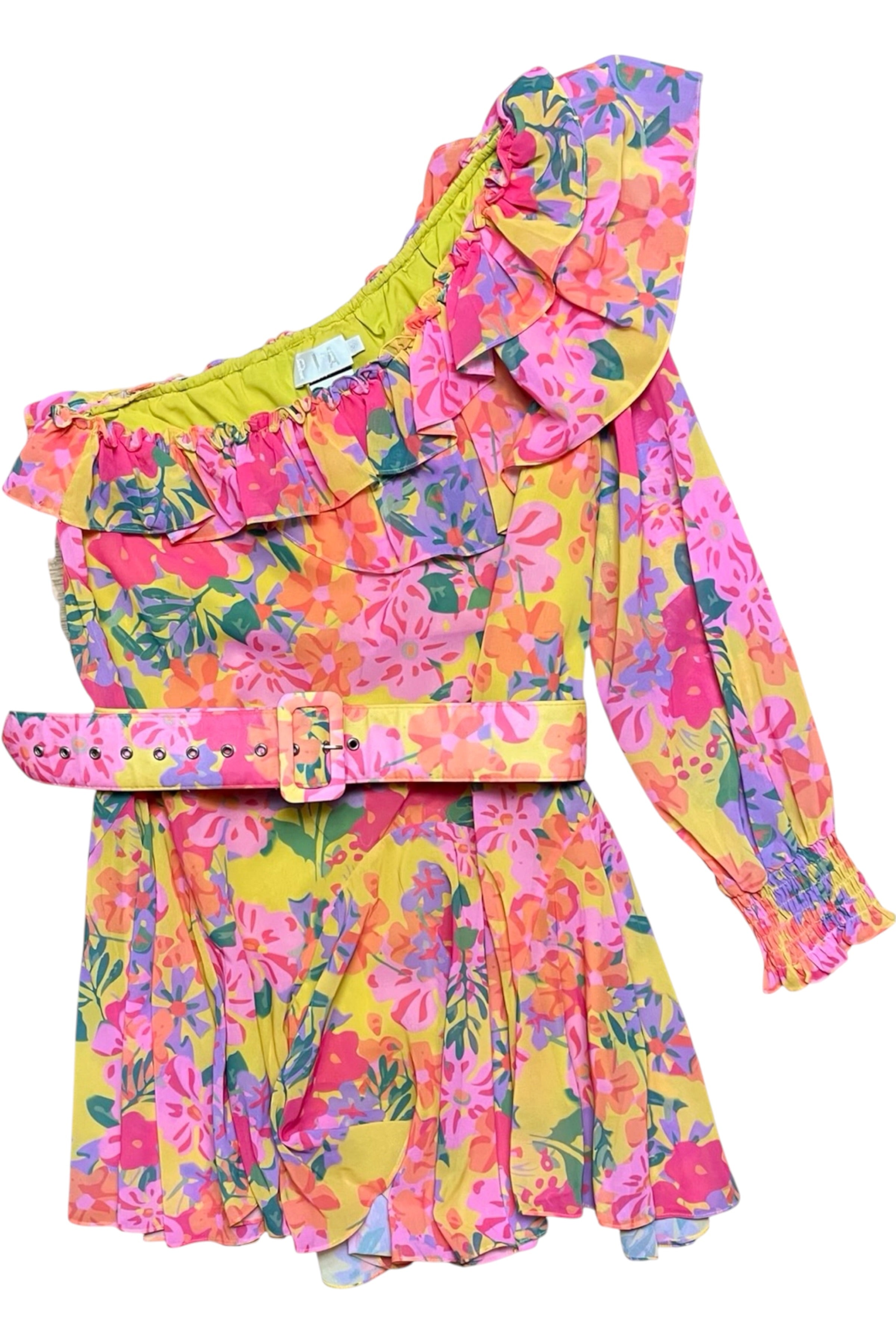 Pia - One Shoulder Mini Dress