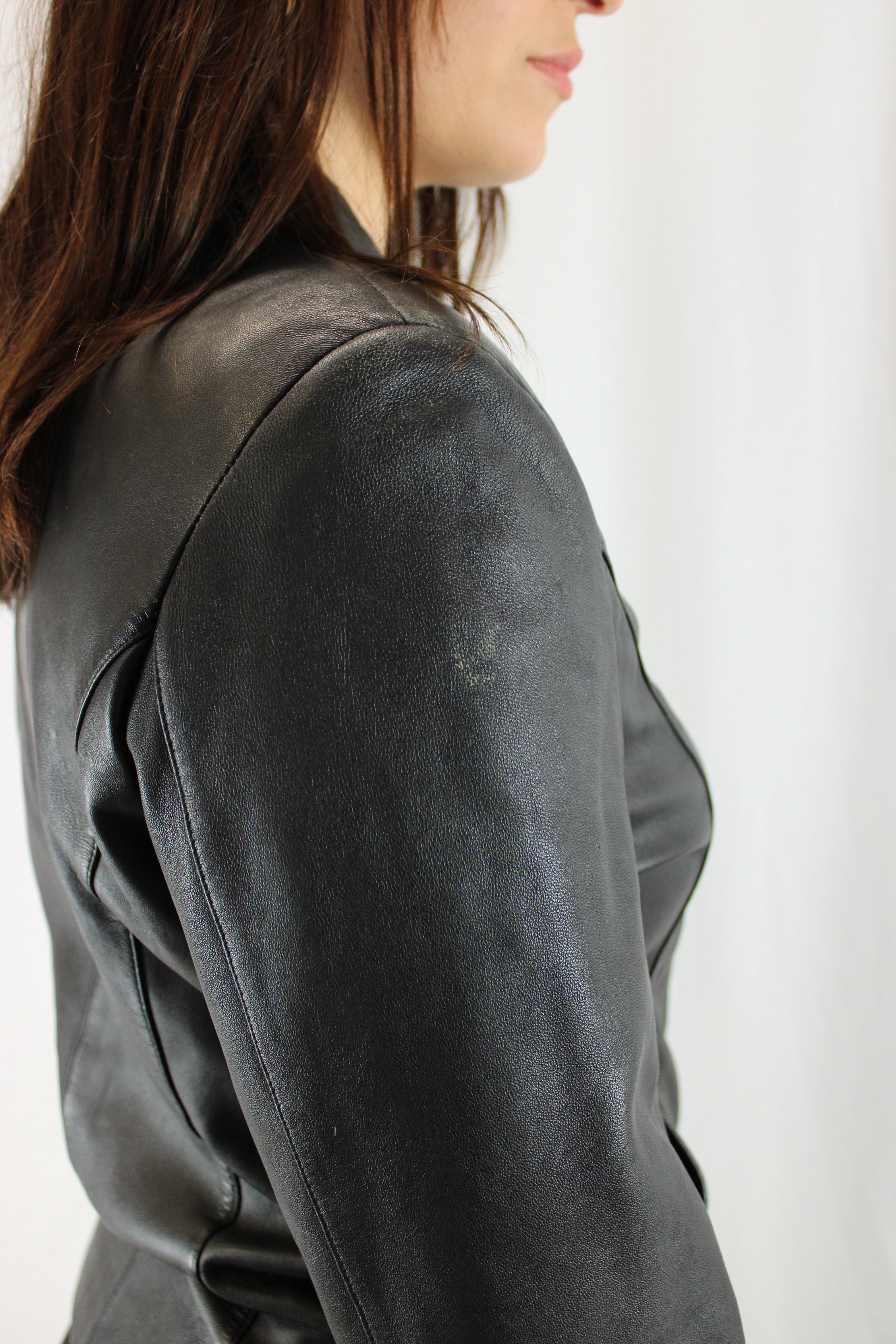 Futian - Vintage Tailored Leather Jacket