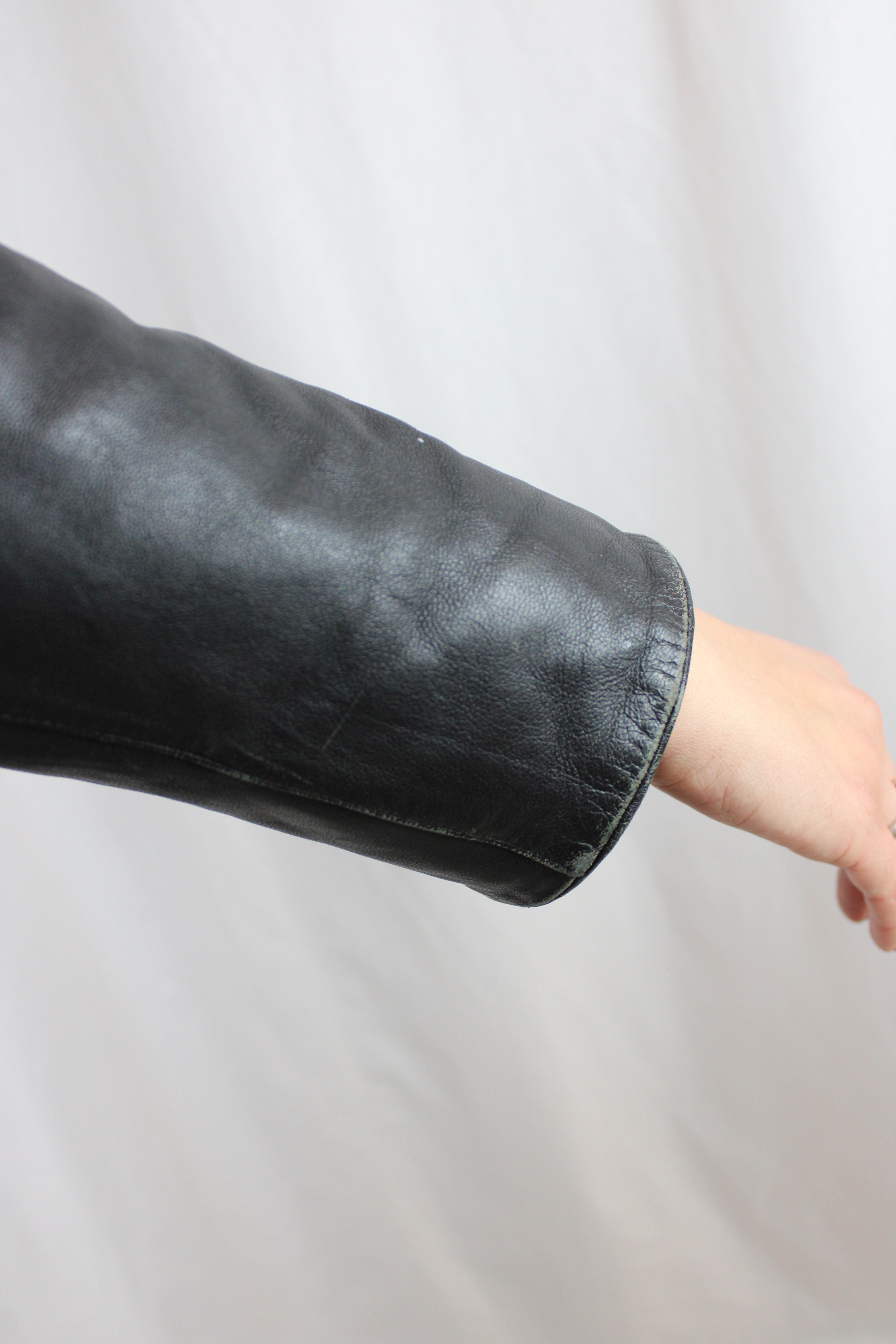 Futian - Vintage Tailored Leather Jacket