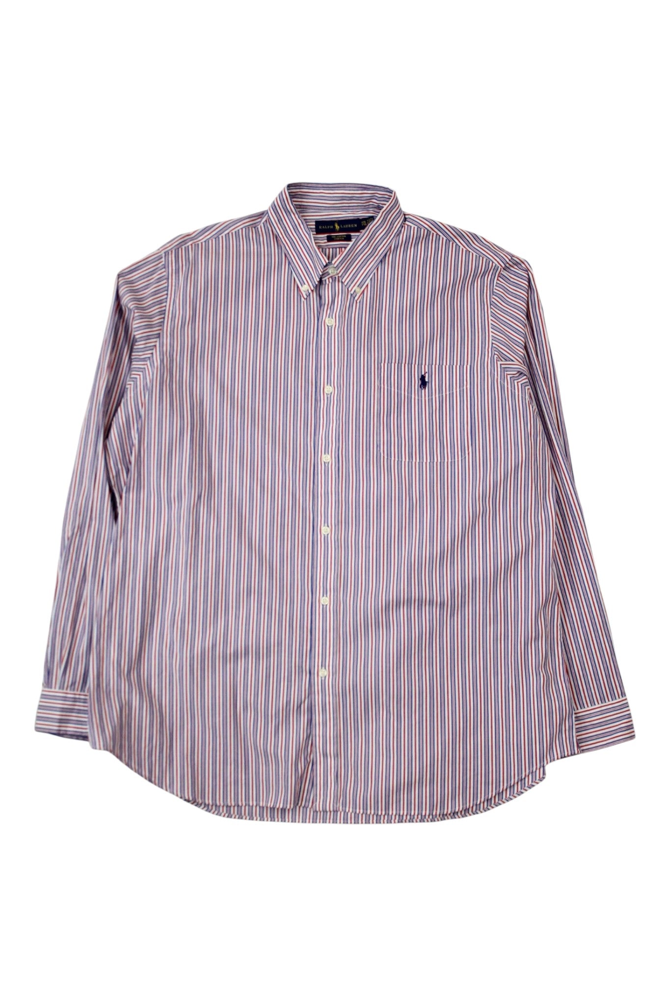 Ralph Lauren - 100% Cotton Stretch Button-Down