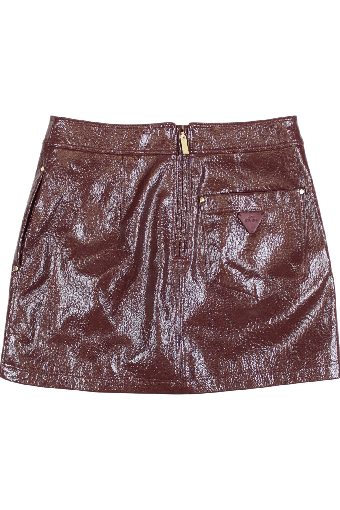 Aje Studio - Vinyl Mini Skirt