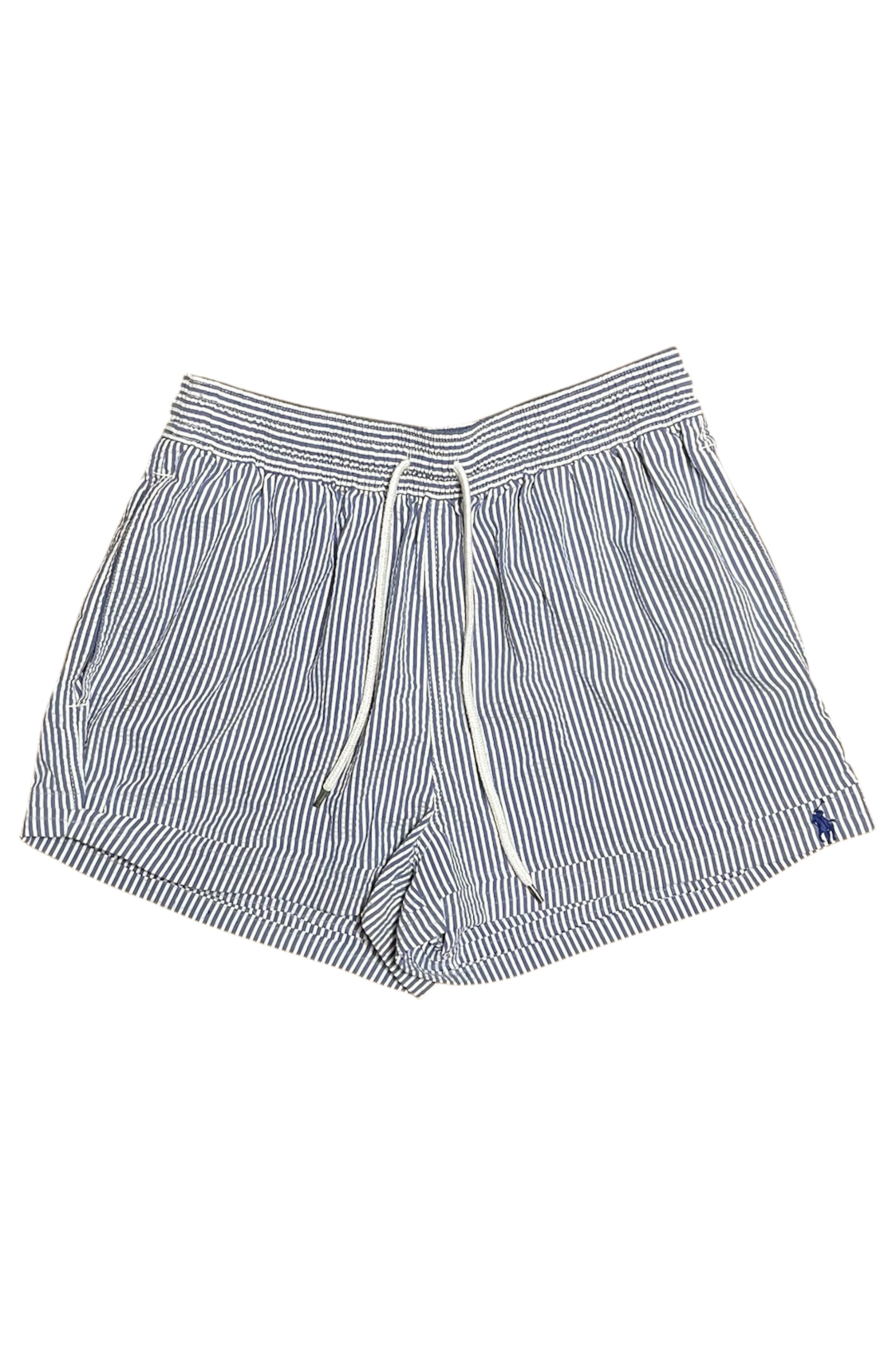Striped Drawstring Shorts