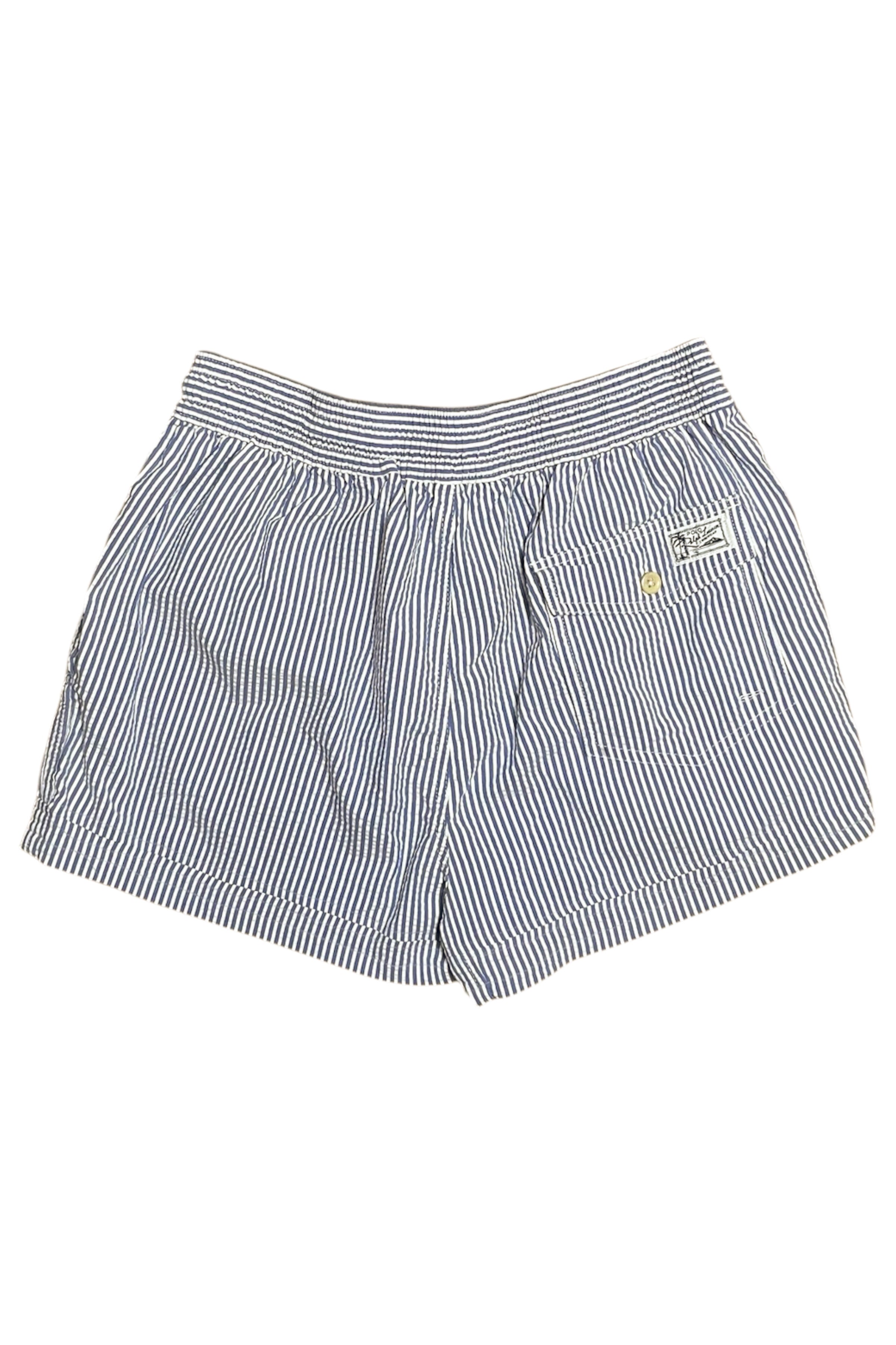 Striped Drawstring Shorts