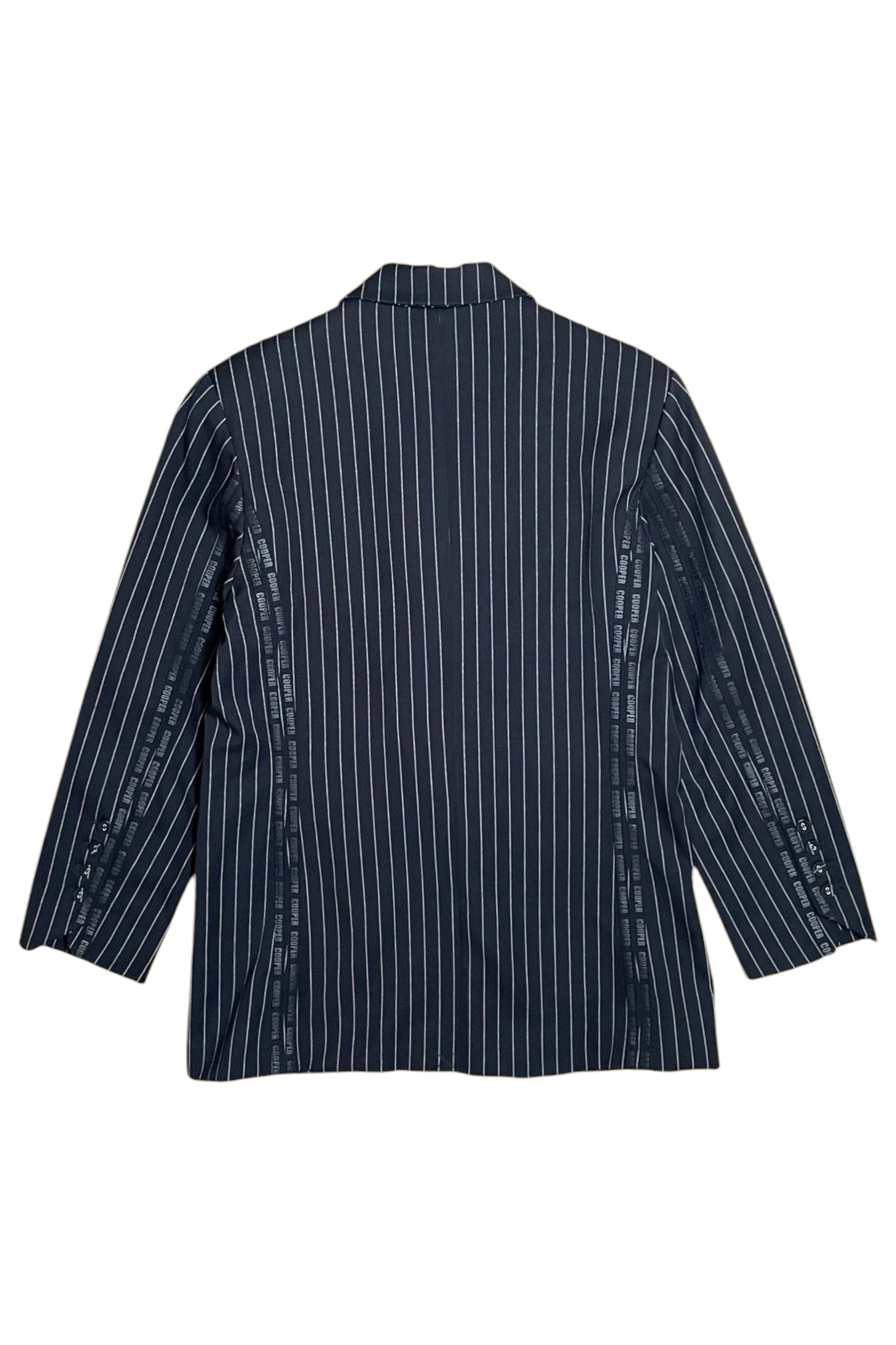 Oversized Pinstripe Blazer