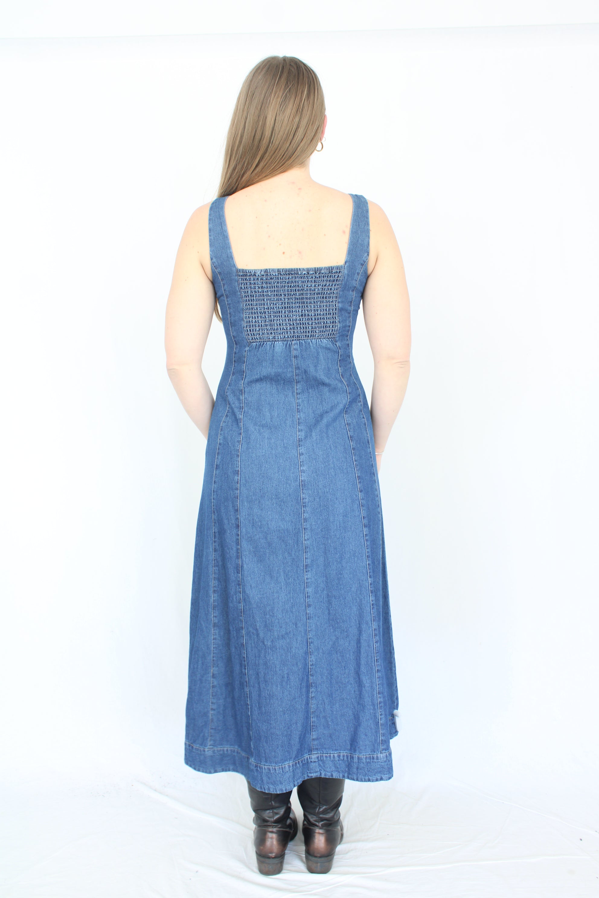 Max - Denim Midi Dress