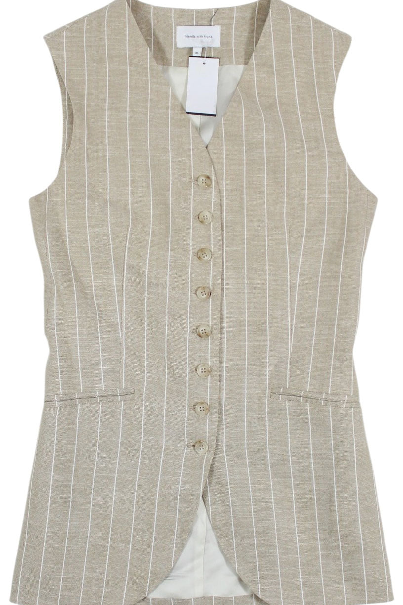 friends with frank - Button Up Vest