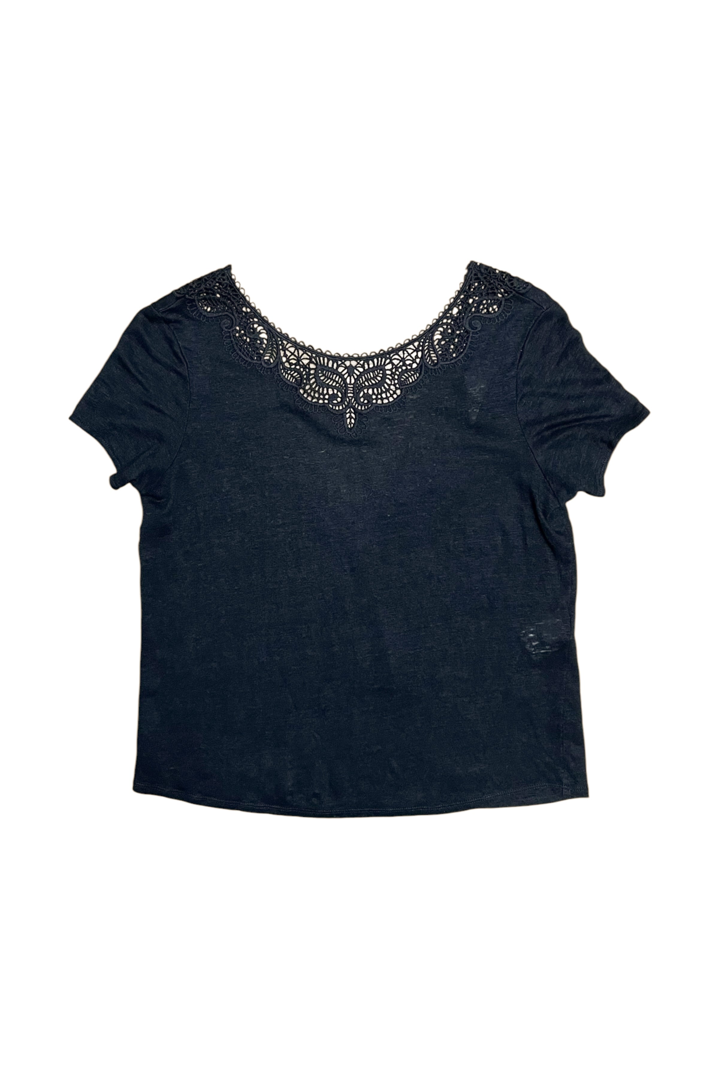 Embroidered Short-Sleeve