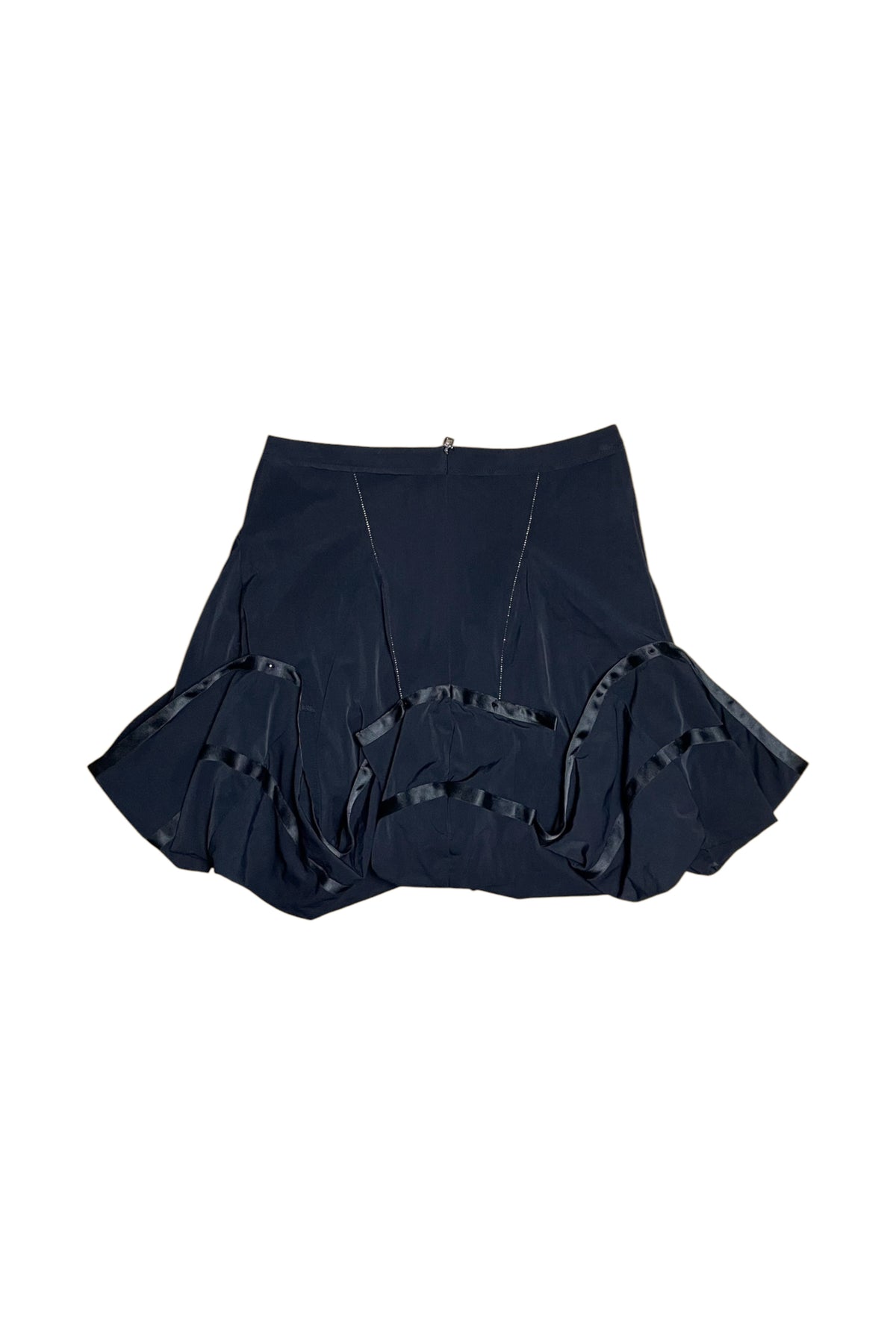 Puffy Gathered Mini Skirt