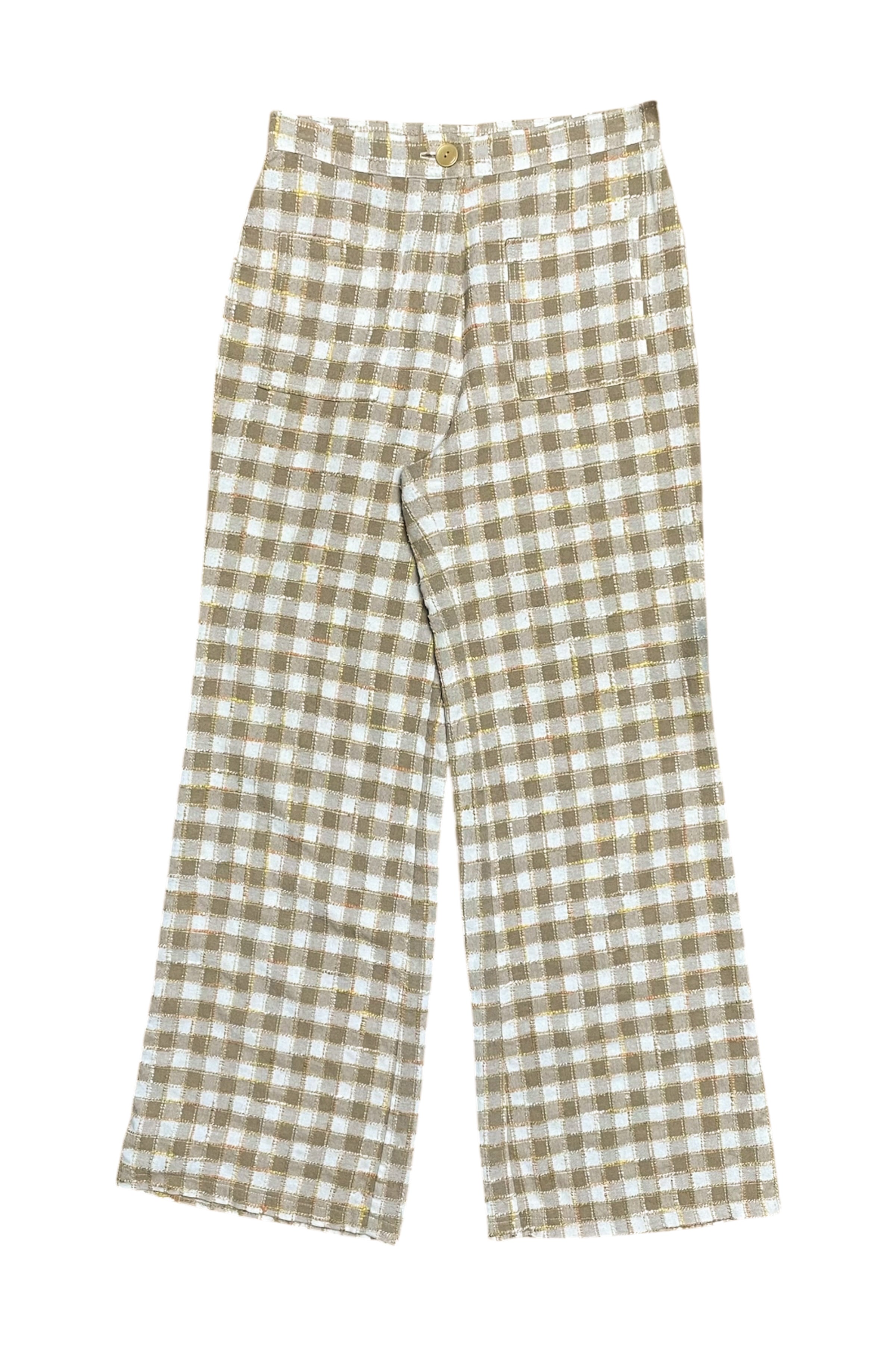 Gingham Square Pocket Pants