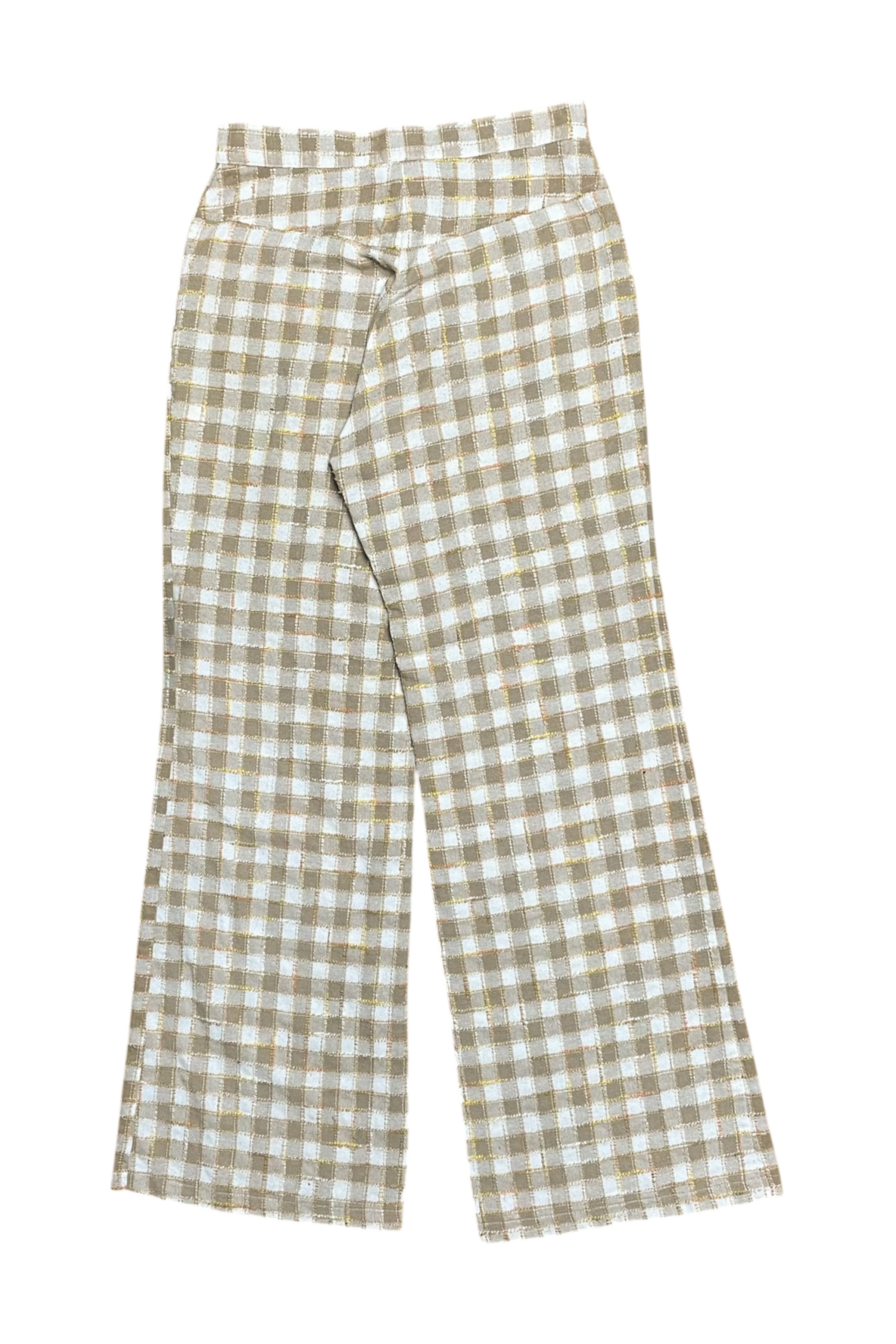 Gingham Square Pocket Pants