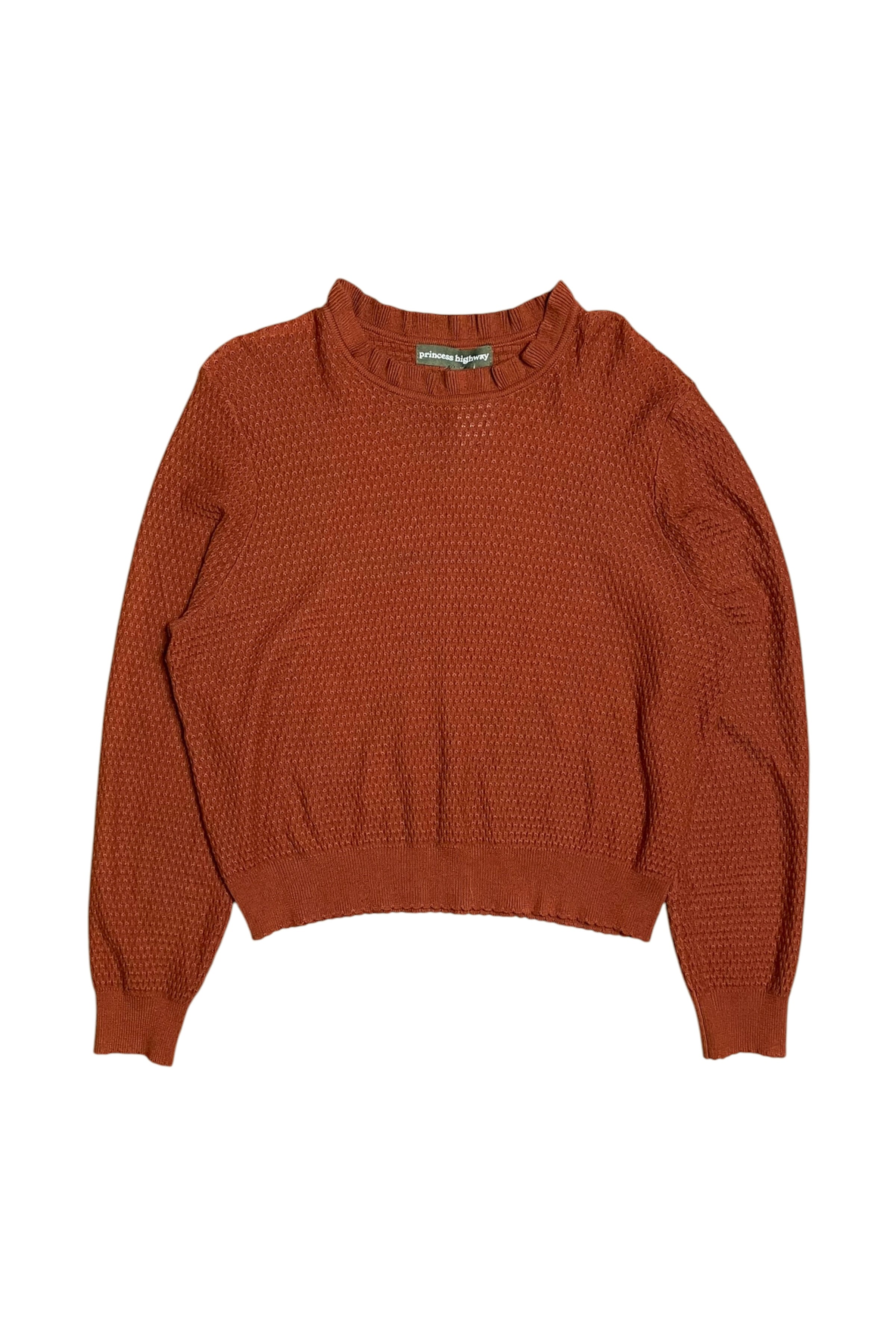 Ruffle Collar Jumper