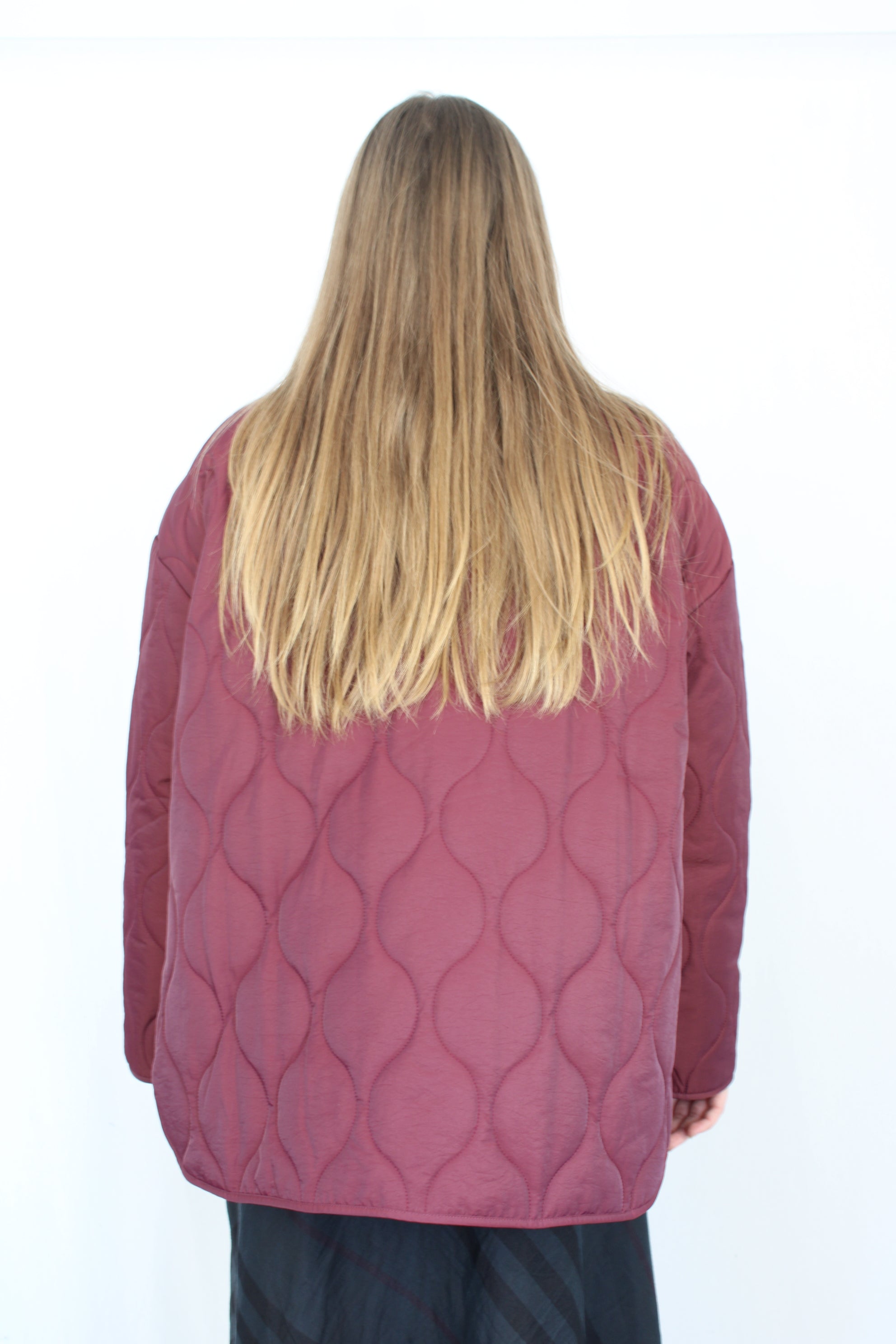 Stories Be Told - Peak Burgundy Shell Jacket