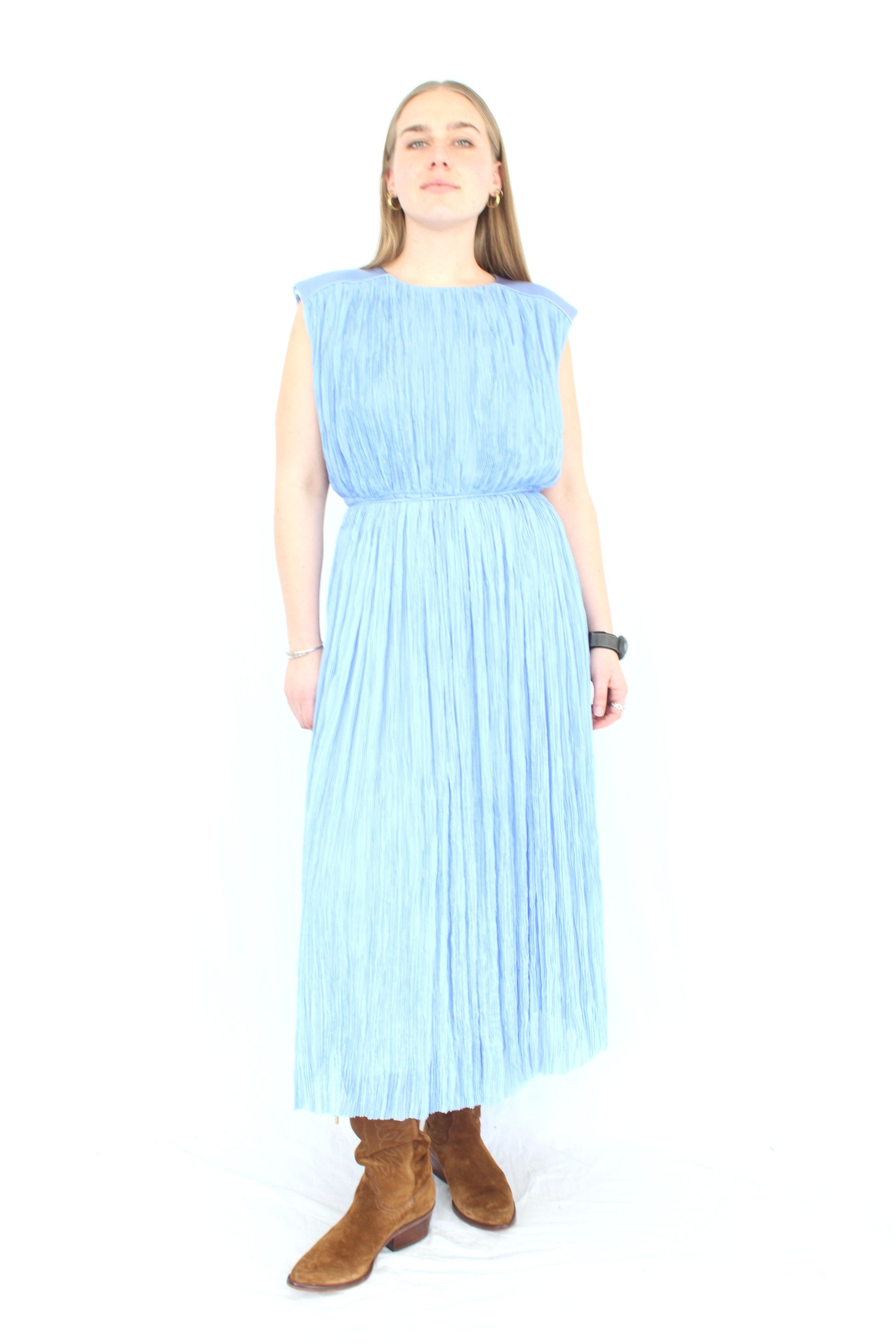 AJE - Solstice Pleated Midi Dress