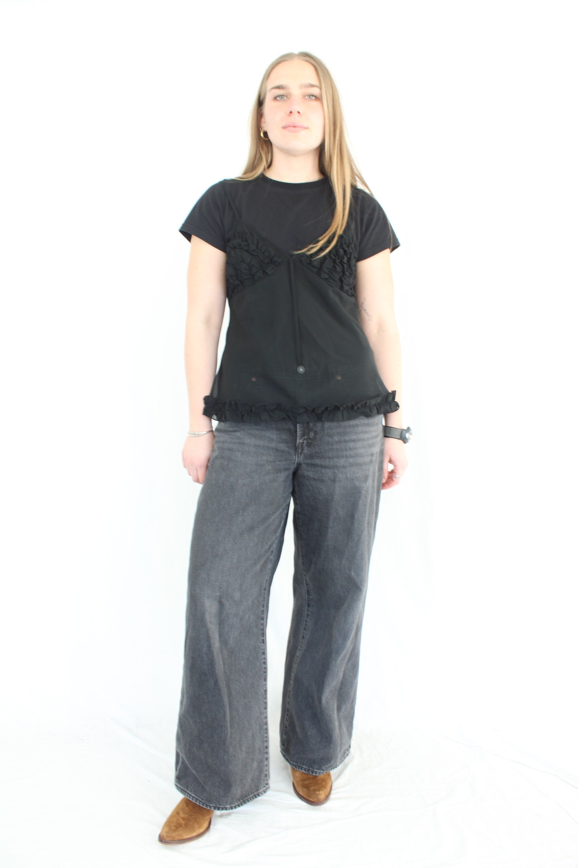 Levi Strauss - Black XL Straight Jeans