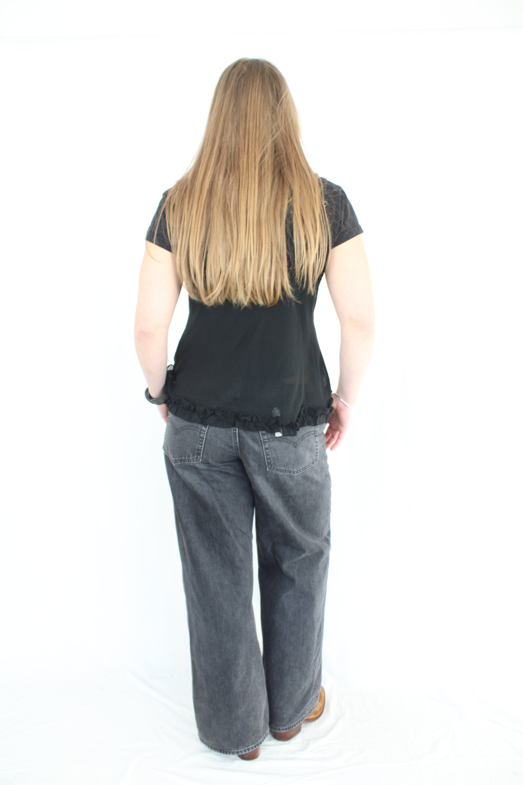 Levi Strauss - Black XL Straight Jeans