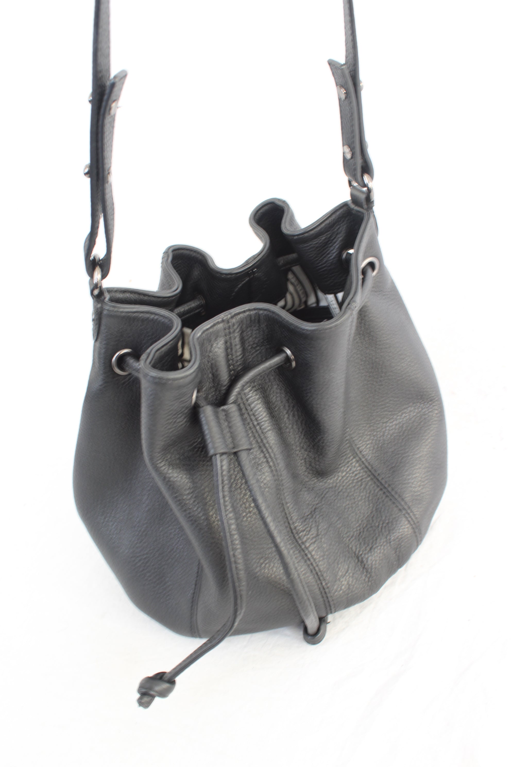 Status Anxiety - Drawstring Bucket Bag