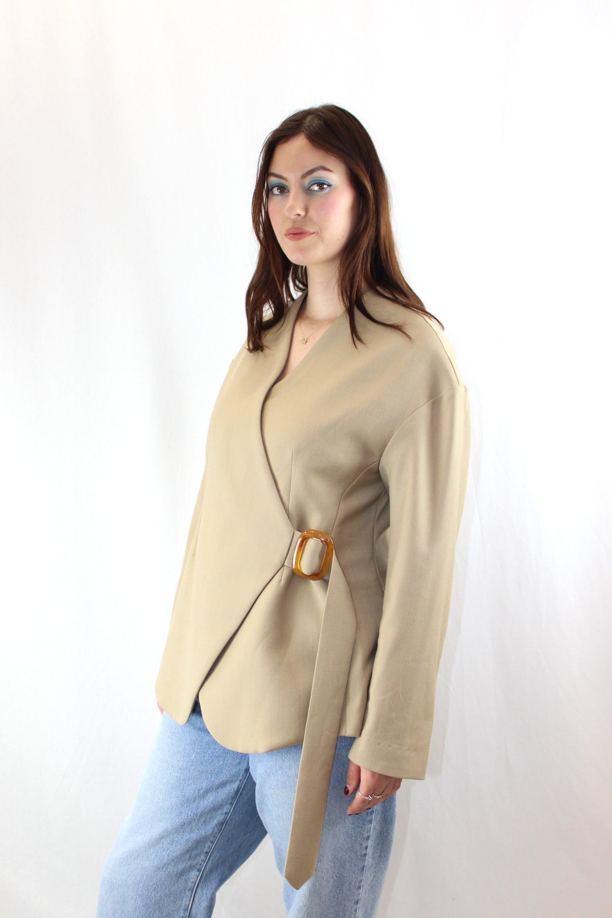 Gregory - Wrap Blazer