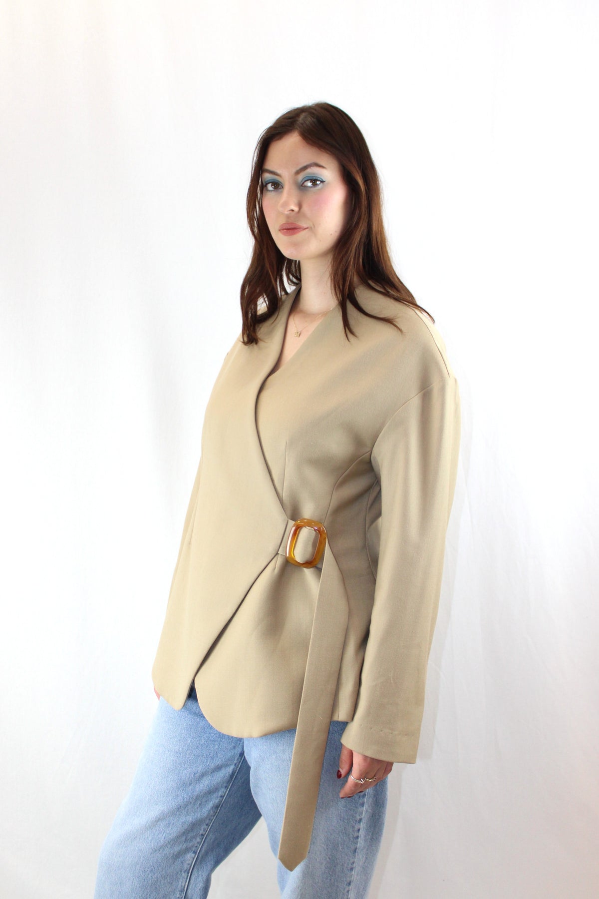 Gregory - Wrap Blazer