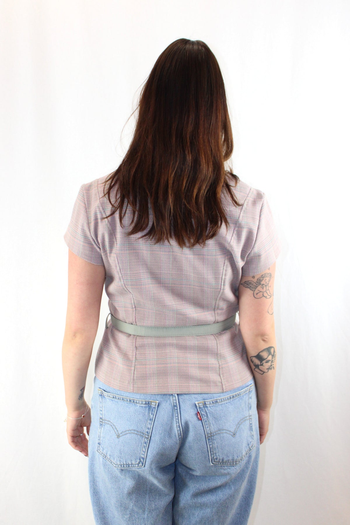Annah S - Plaid Button Up Shirt