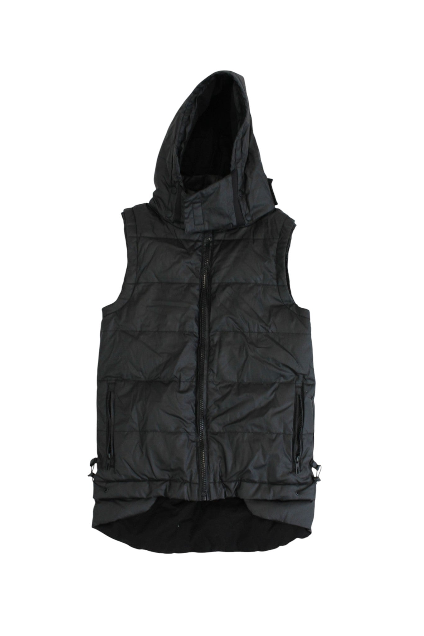 Claude Maus - Hooded Sleeveless Jacket