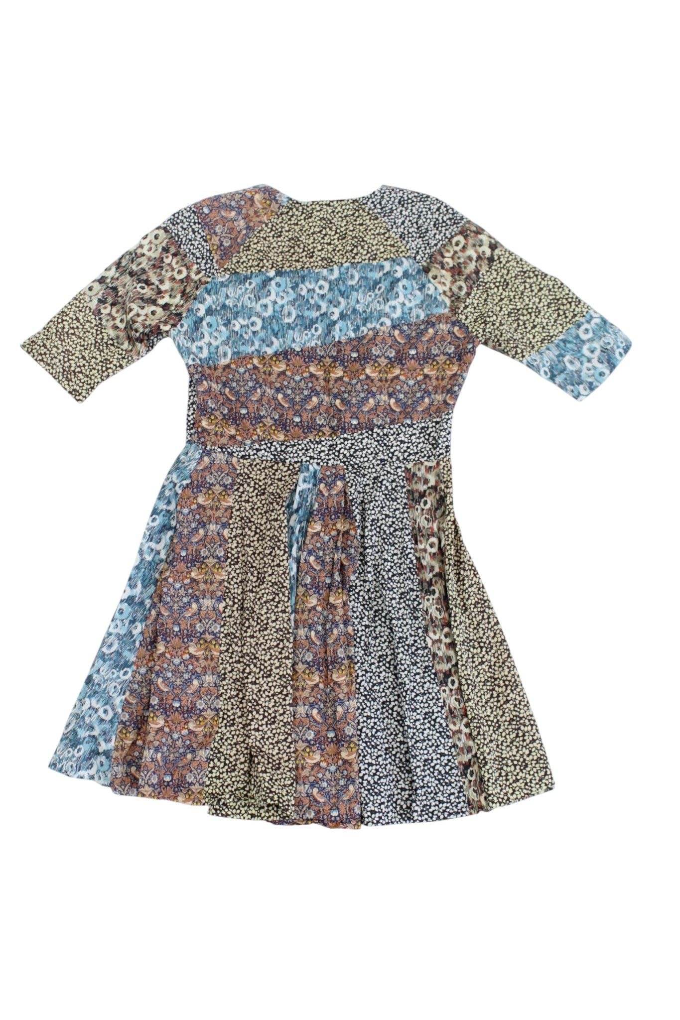 Acne - Floral Patchwork Mini Dress