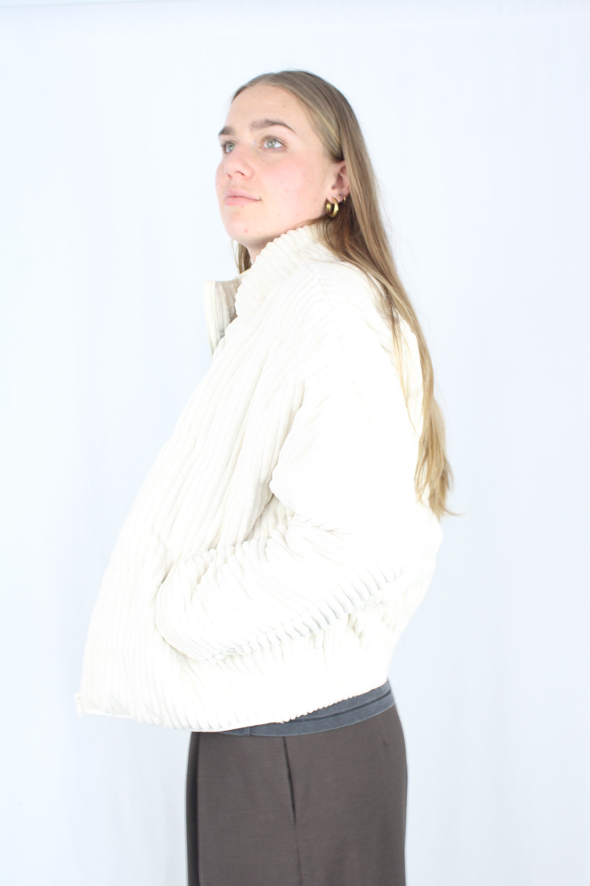 Petal + Pup - Corduroy Puffer Jacket