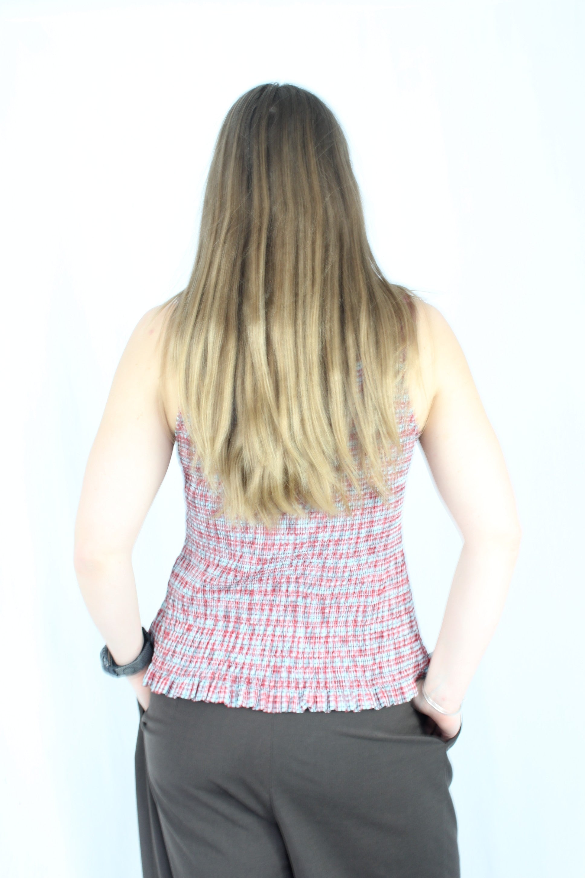 Ruby - Blue Raspberry Trulli Tie Top