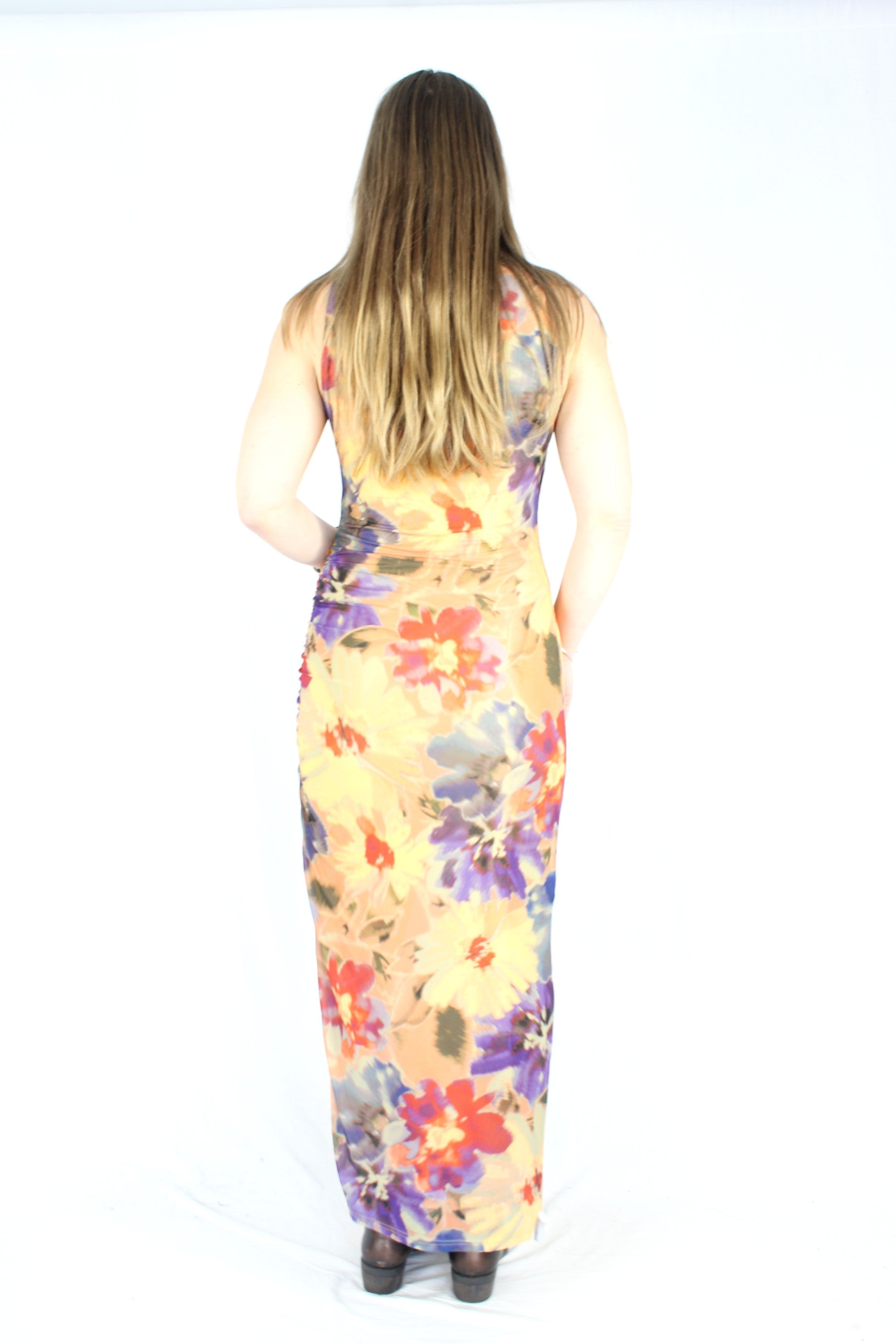 Ownley - Floral Mesh Dress