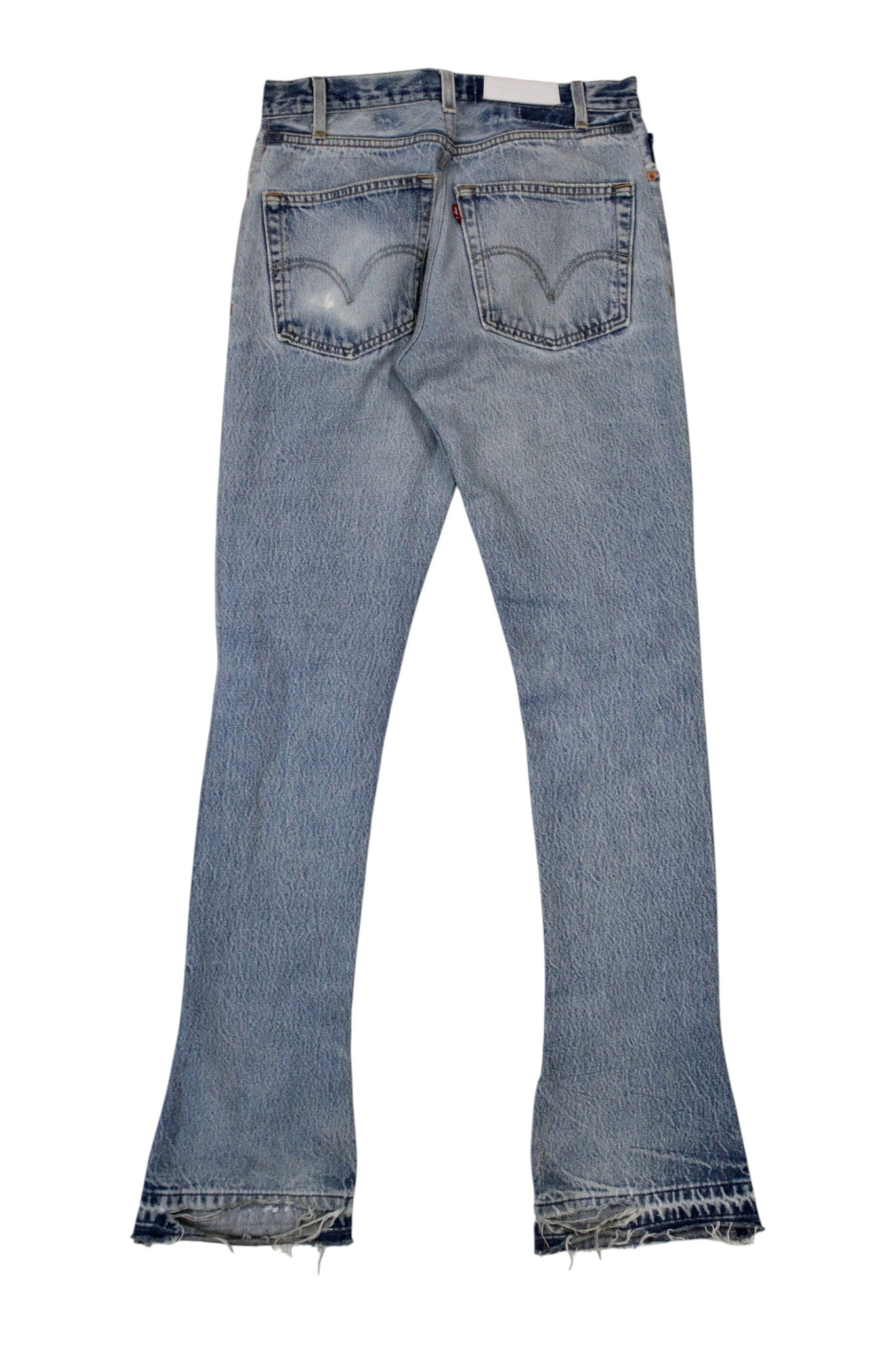 Re/Done x Levi's - Distressed Flare Jeans